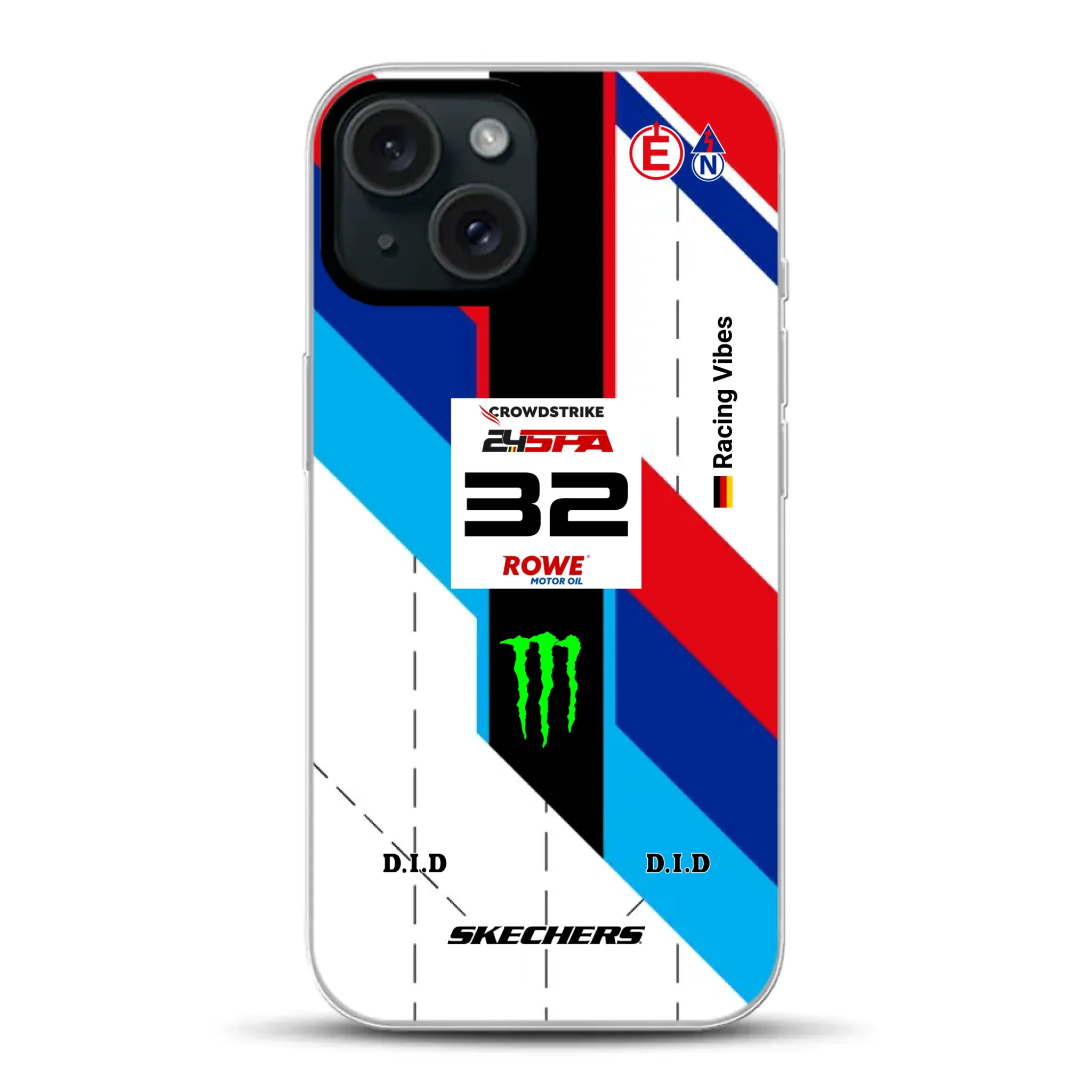 WRT M4 GT3 24h Spa 2024 Livery - Housse de téléphone portable personnalisée pour iPhone