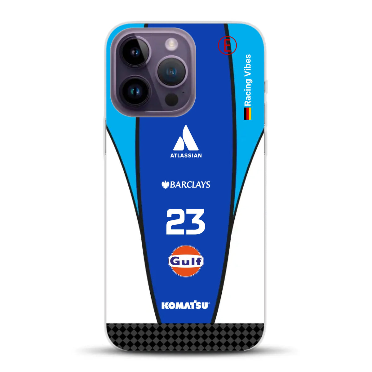 Williams F1 2026 FW 48 Livery - Custodia per cellulare personalizzata per iPhone