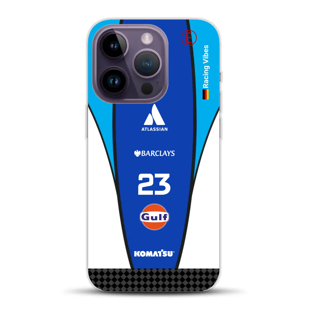 Williams F1 2026 FW 48 Livery - Custodia per cellulare personalizzata per iPhone