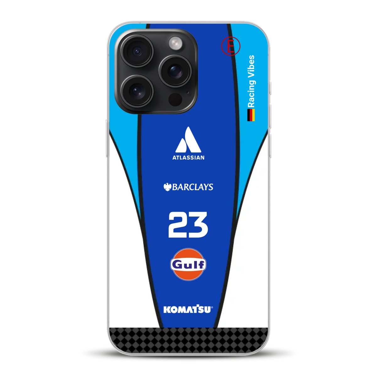 Williams F1 2026 FW 48 Livery - Custodia per cellulare personalizzata per iPhone