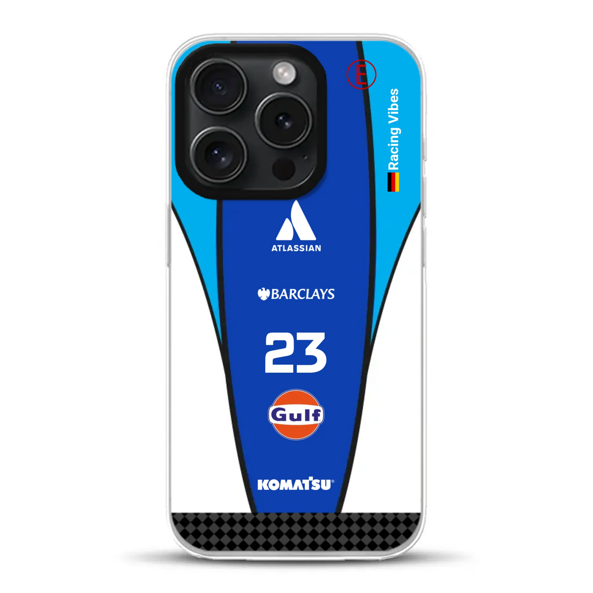 Williams F1 2026 FW 48 Livery - Custodia per cellulare personalizzata per iPhone