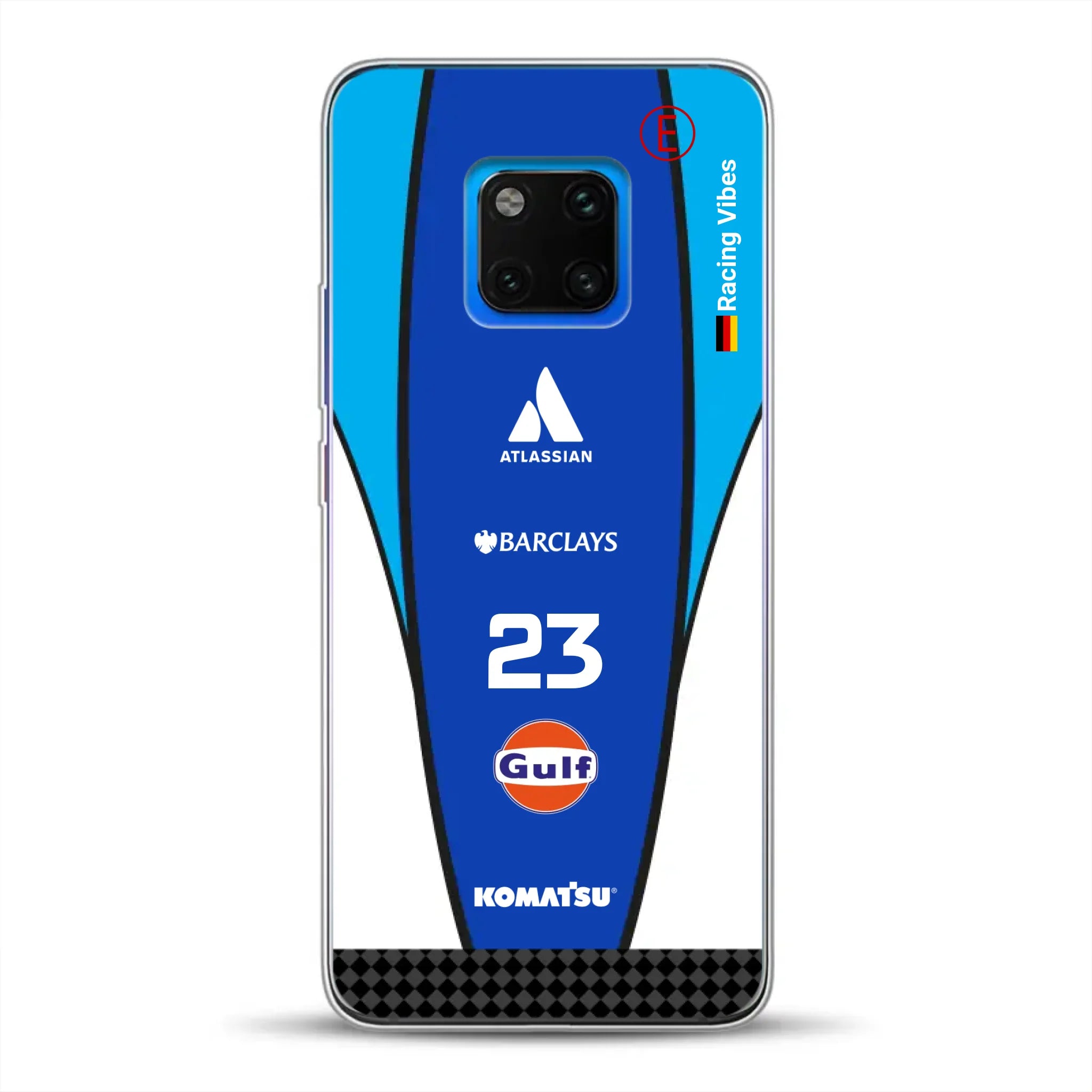 Williams F1 2026 FW 48 Livery - Housse de téléphone portable personnalisée pour Huawei