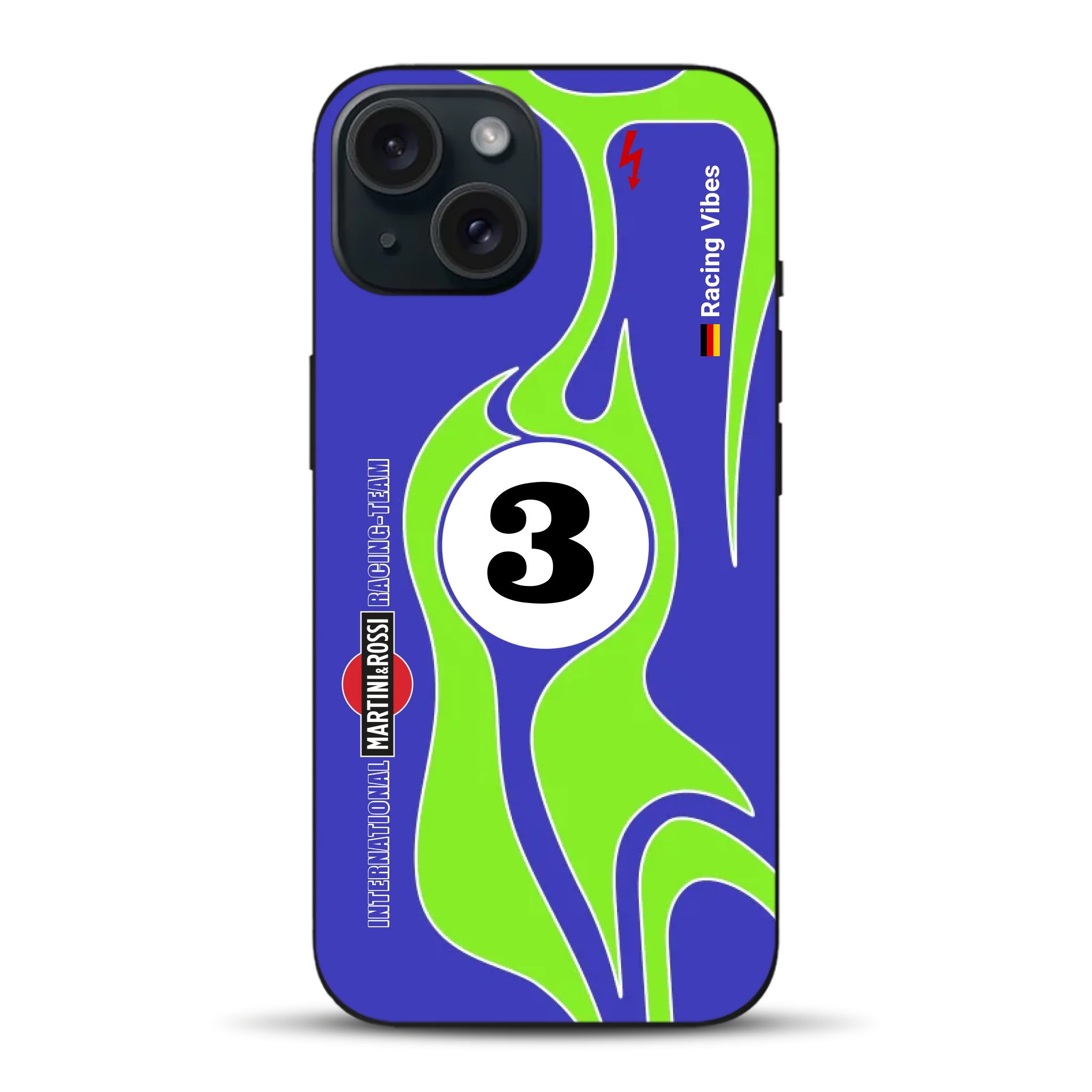 Porsche 917/021 “Hippie” 1970 Endurance Livery - Housse de téléphone portable personnalisée pour iPhone