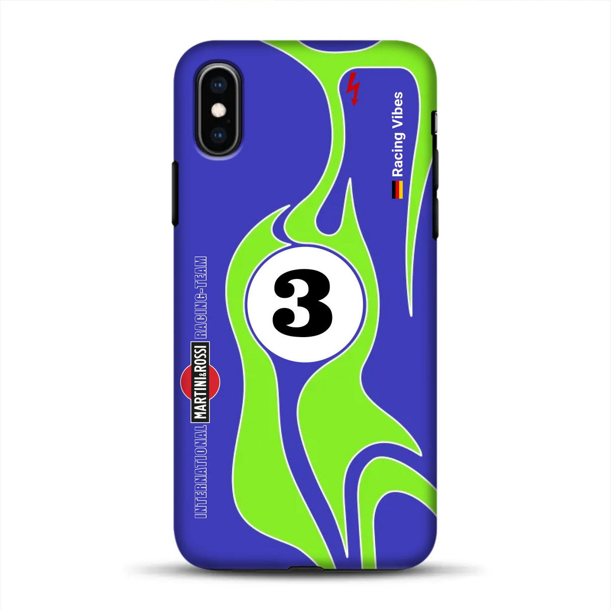 Porsche 917/021 “Hippie” 1970 Endurance Livery - Custom Premium Case for iPhone