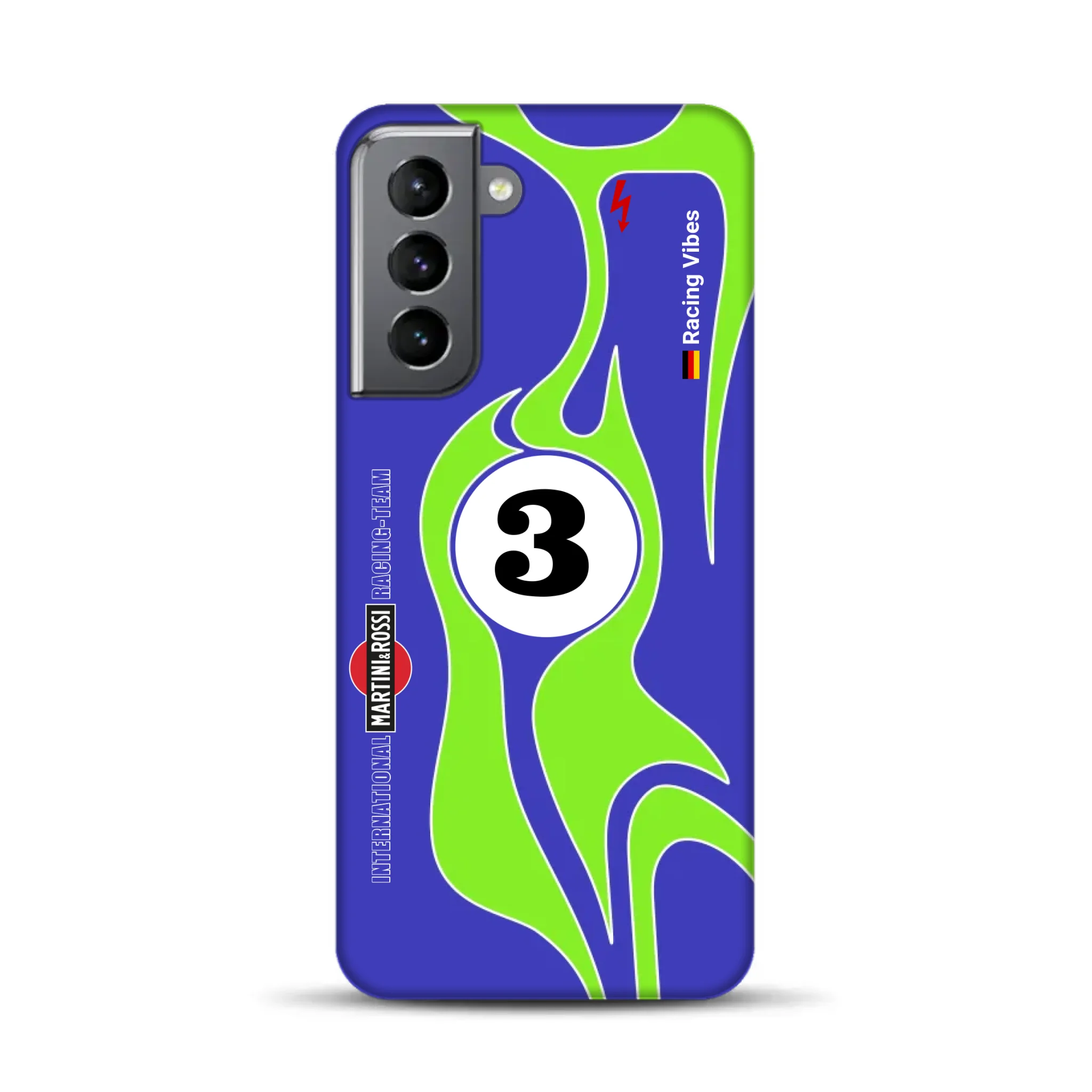 Porsche 917/021 “Hippie” 1970 Endurance Livery - Individuelle Premium Hülle für Samsung