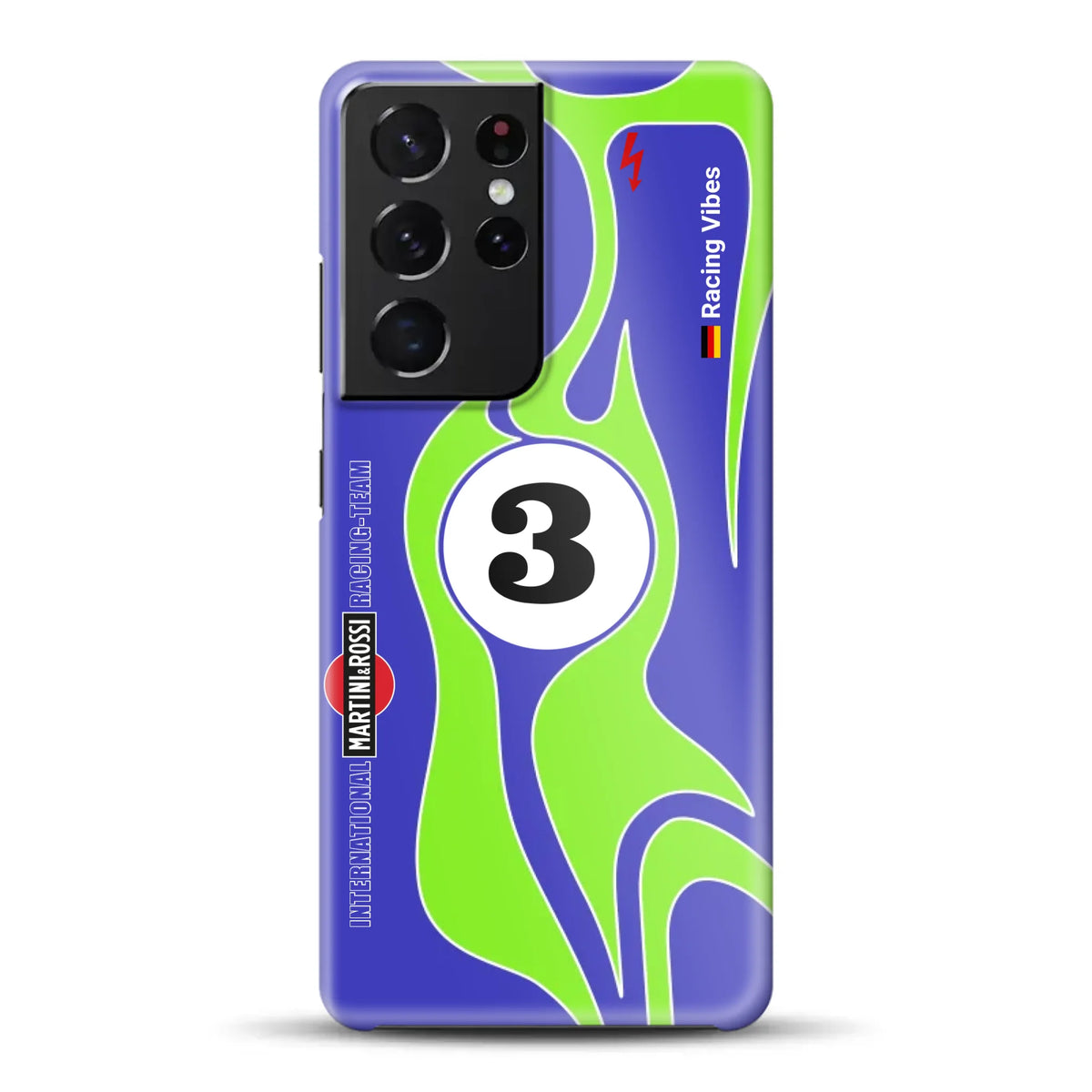 Porsche 917/021 “Hippie” 1970 Endurance Livery - Individuelle Hardcase Hülle für Samsung