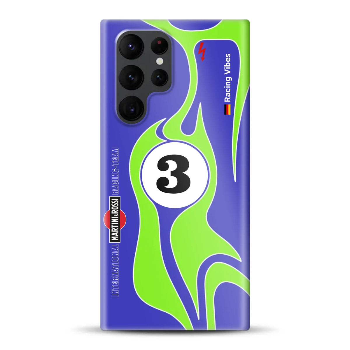 Porsche 917/021 “Hippie” 1970 Endurance Livery - Individuelle Hardcase Hülle für Samsung