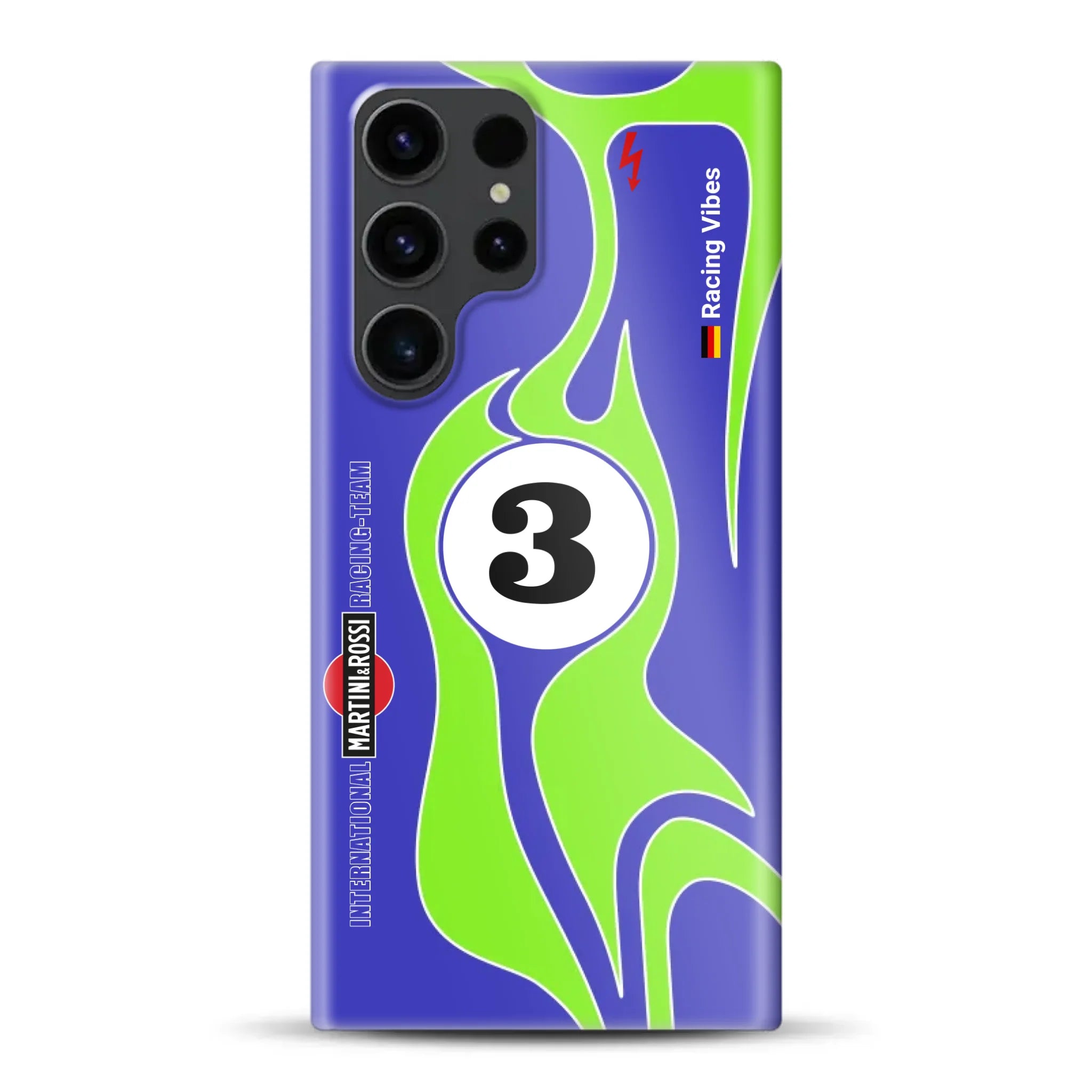 Porsche 917/021 “Hippie” 1970 Endurance Livery - Individuelle Hardcase Hülle für Samsung