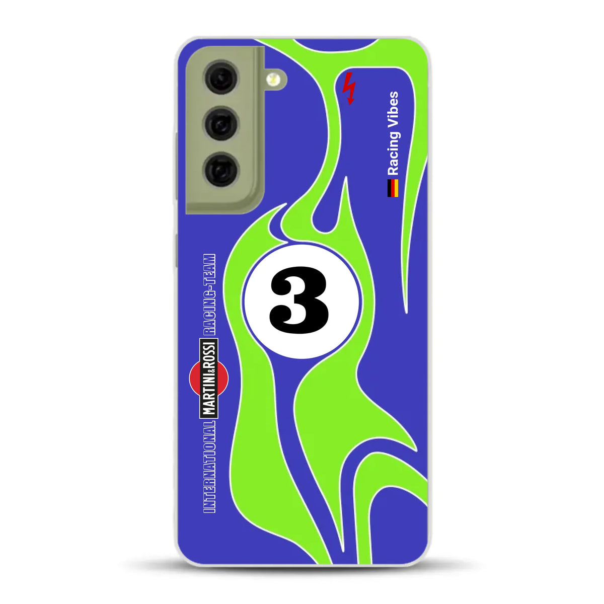Porsche 917/021 “Hippie” 1970 Endurance Livery - Custodia per cellulare personalizzata per Samsung