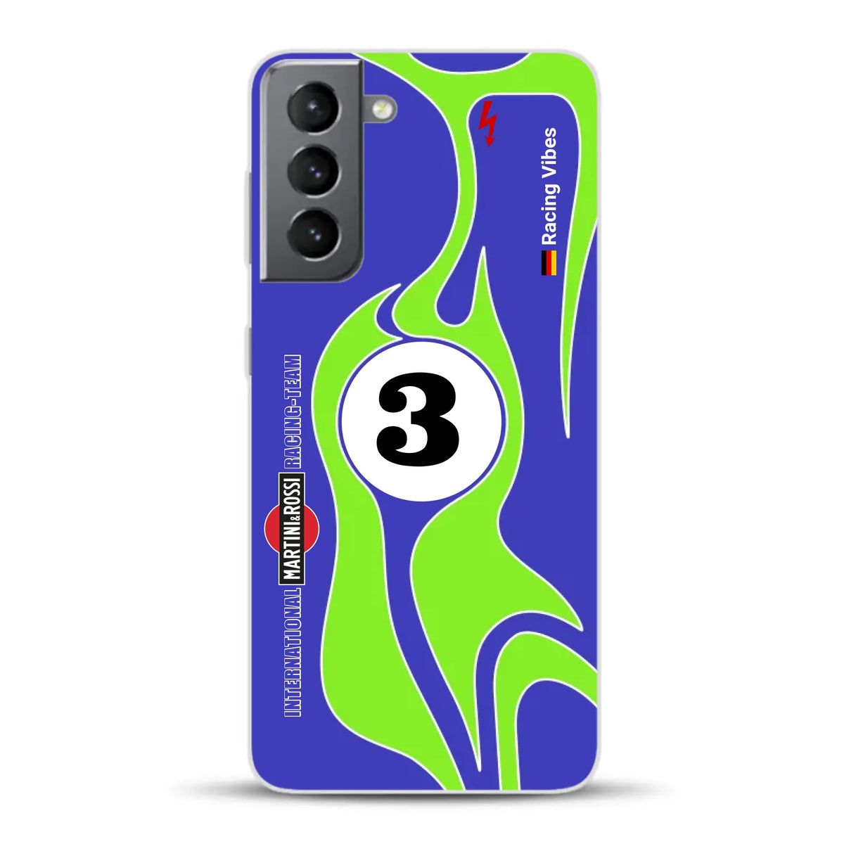 Porsche 917/021 “Hippie” 1970 Endurance Livery - Custodia per cellulare personalizzata per Samsung