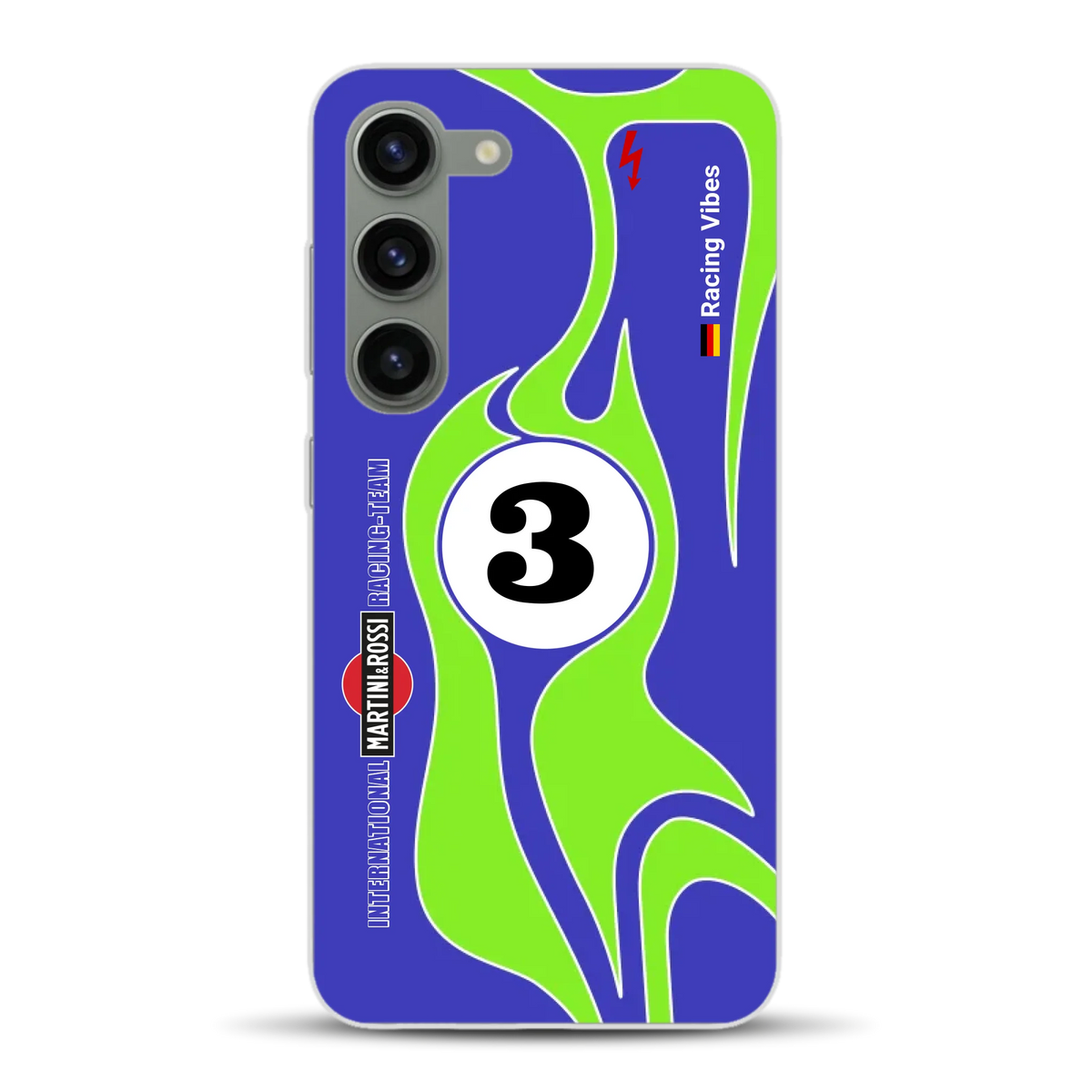 Porsche 917/021 “Hippie” 1970 Endurance Livery - Custodia per cellulare personalizzata per Samsung