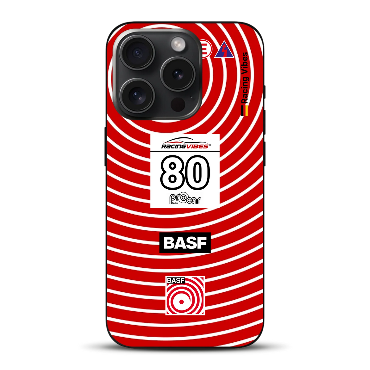 BMW M1 Procar BASF 1980 Livery - Custodia per cellulare personalizzata per iPhone