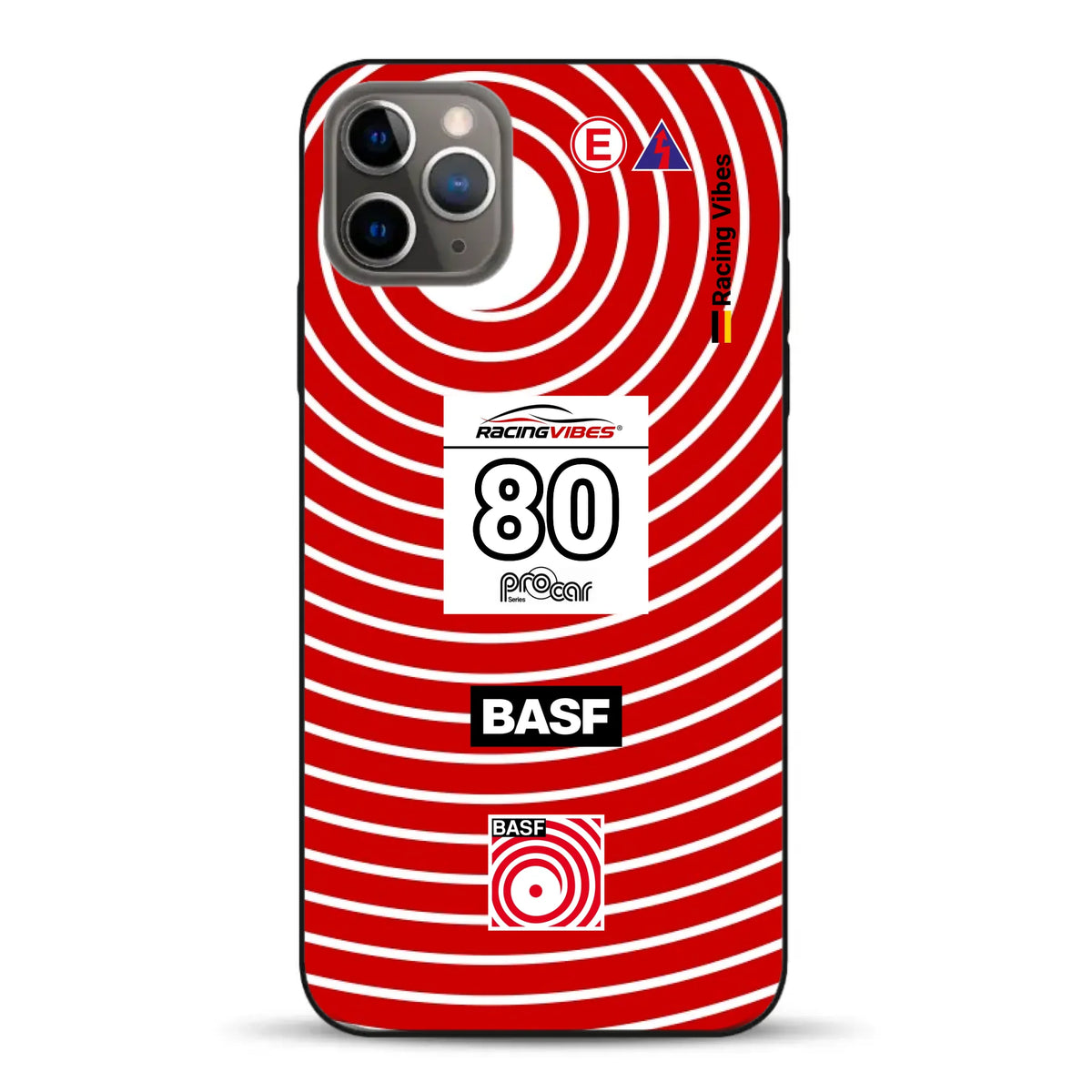 BMW M1 Procar BASF 1980 Livery - Custodia per cellulare personalizzata per iPhone