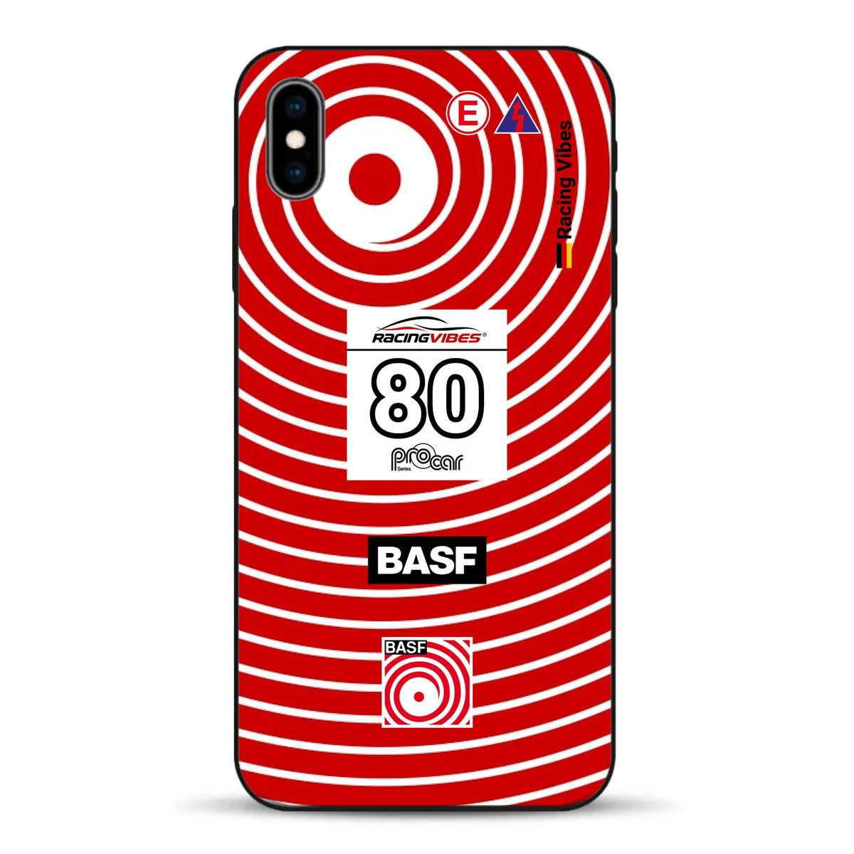 BMW M1 Procar BASF 1980 Livery - Custodia per cellulare personalizzata per iPhone