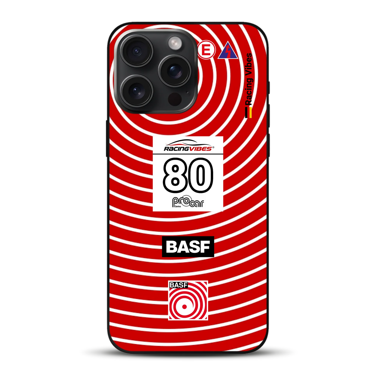 BMW M1 Procar BASF 1980 Livery - Custodia per cellulare personalizzata per iPhone