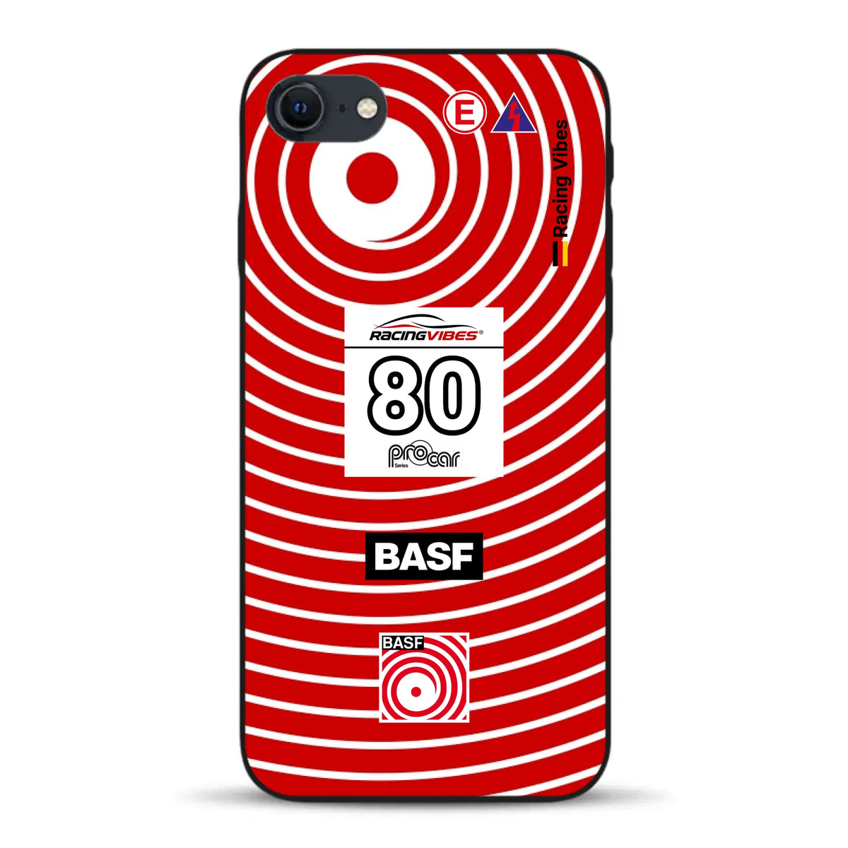 BMW M1 Procar BASF 1980 Livery - Custodia per cellulare personalizzata per iPhone