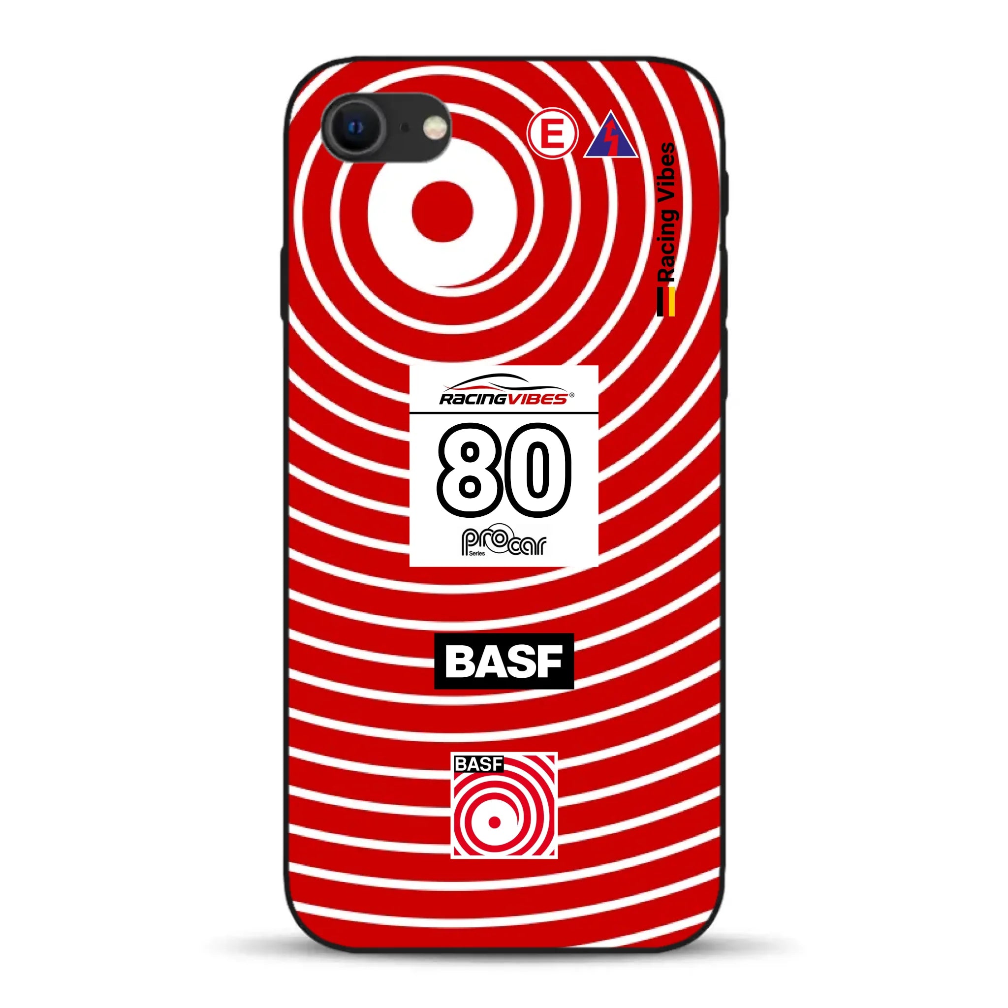 BMW M1 Procar BASF 1980 Livery - Custodia per cellulare personalizzata per iPhone