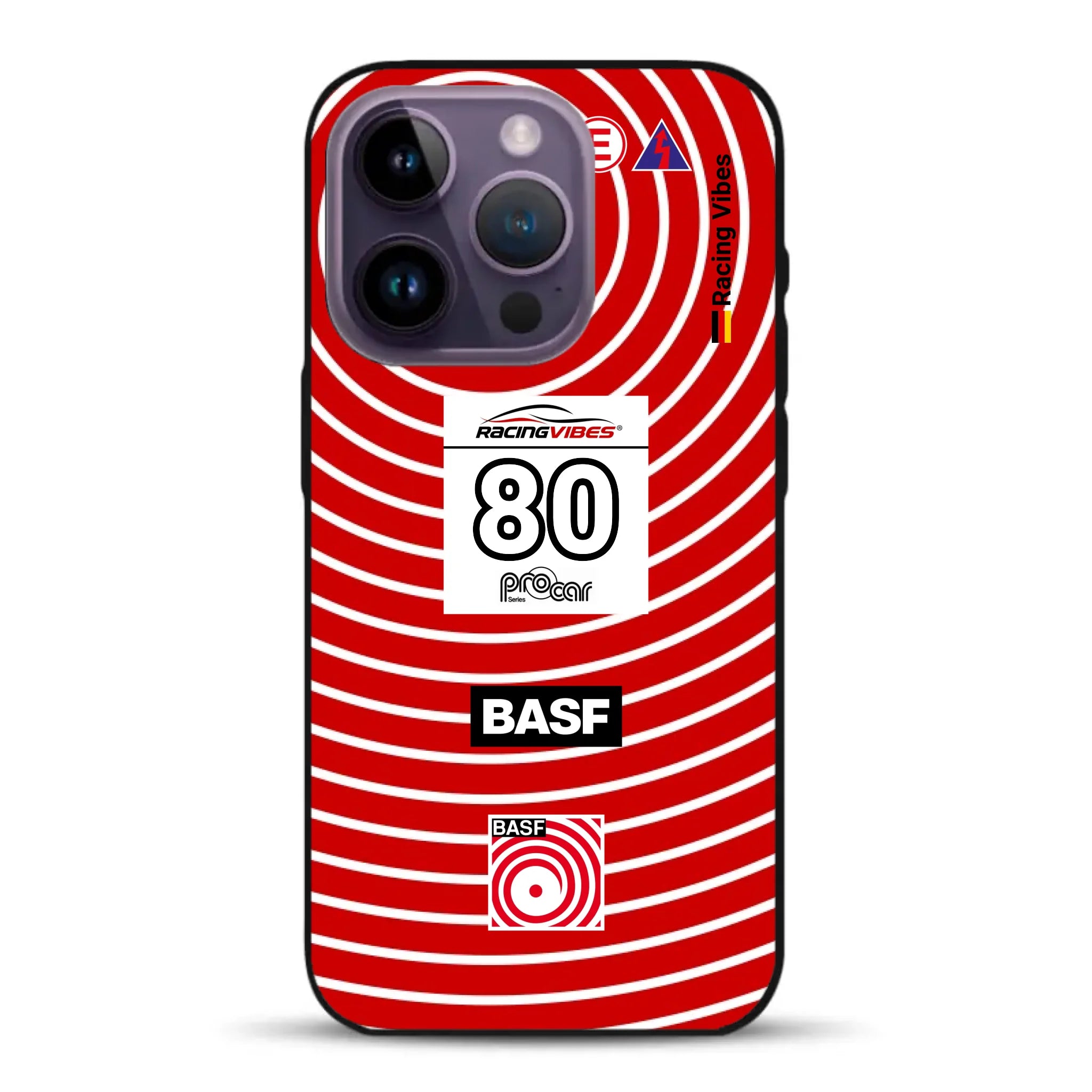 BMW M1 Procar BASF 1980 Livery - Custodia per cellulare personalizzata per iPhone