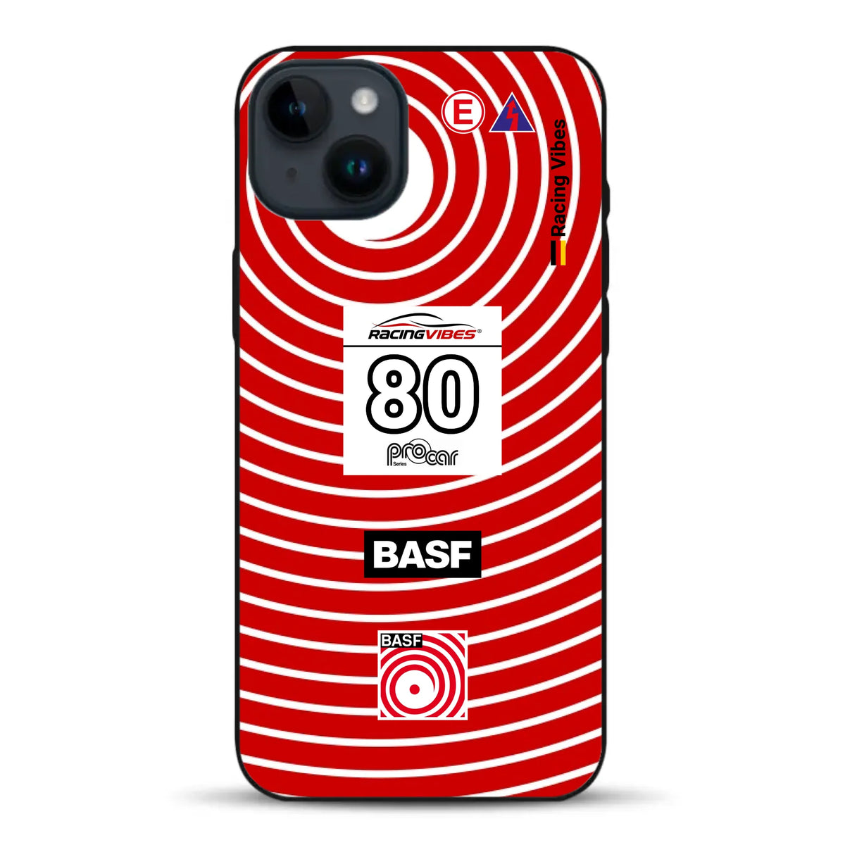 BMW M1 Procar BASF 1980 Livery - Custodia per cellulare personalizzata per iPhone