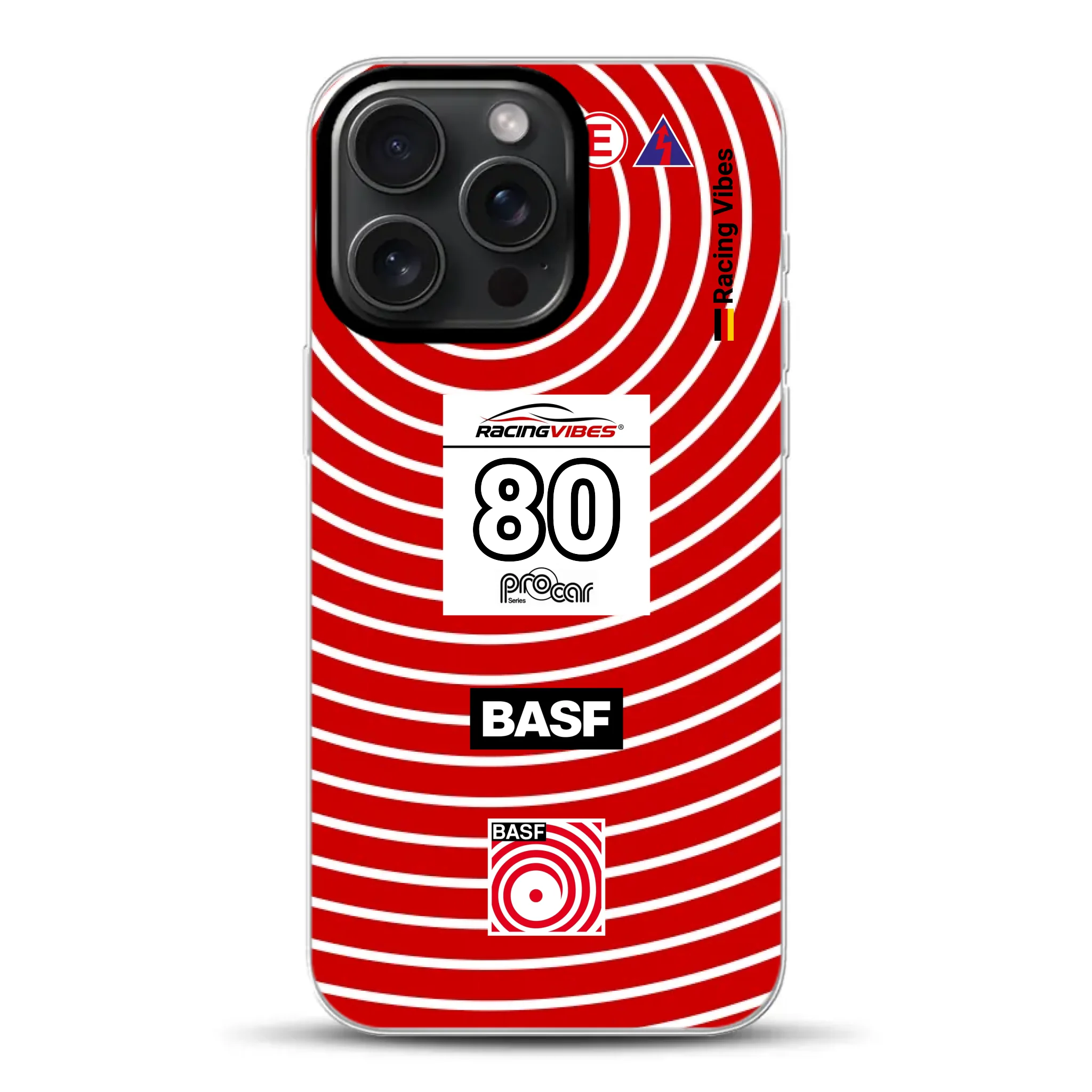 BMW M1 Procar BASF 1980 Livery - Custodia per cellulare personalizzata per iPhone