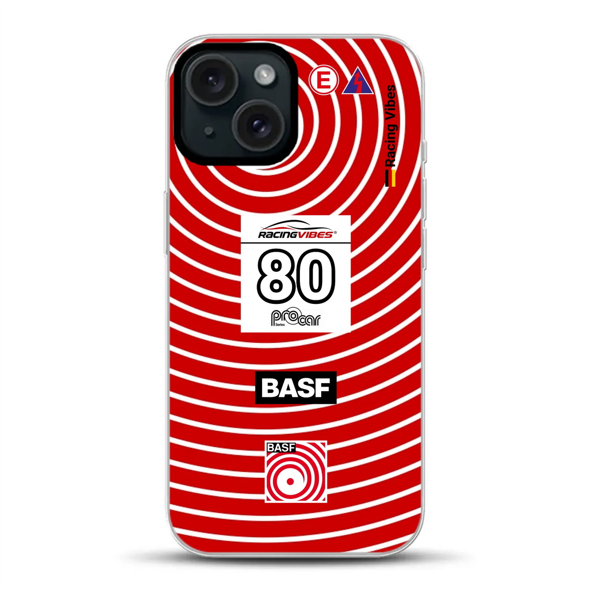 BMW M1 Procar BASF 1980 Livery - Custodia per cellulare personalizzata per iPhone