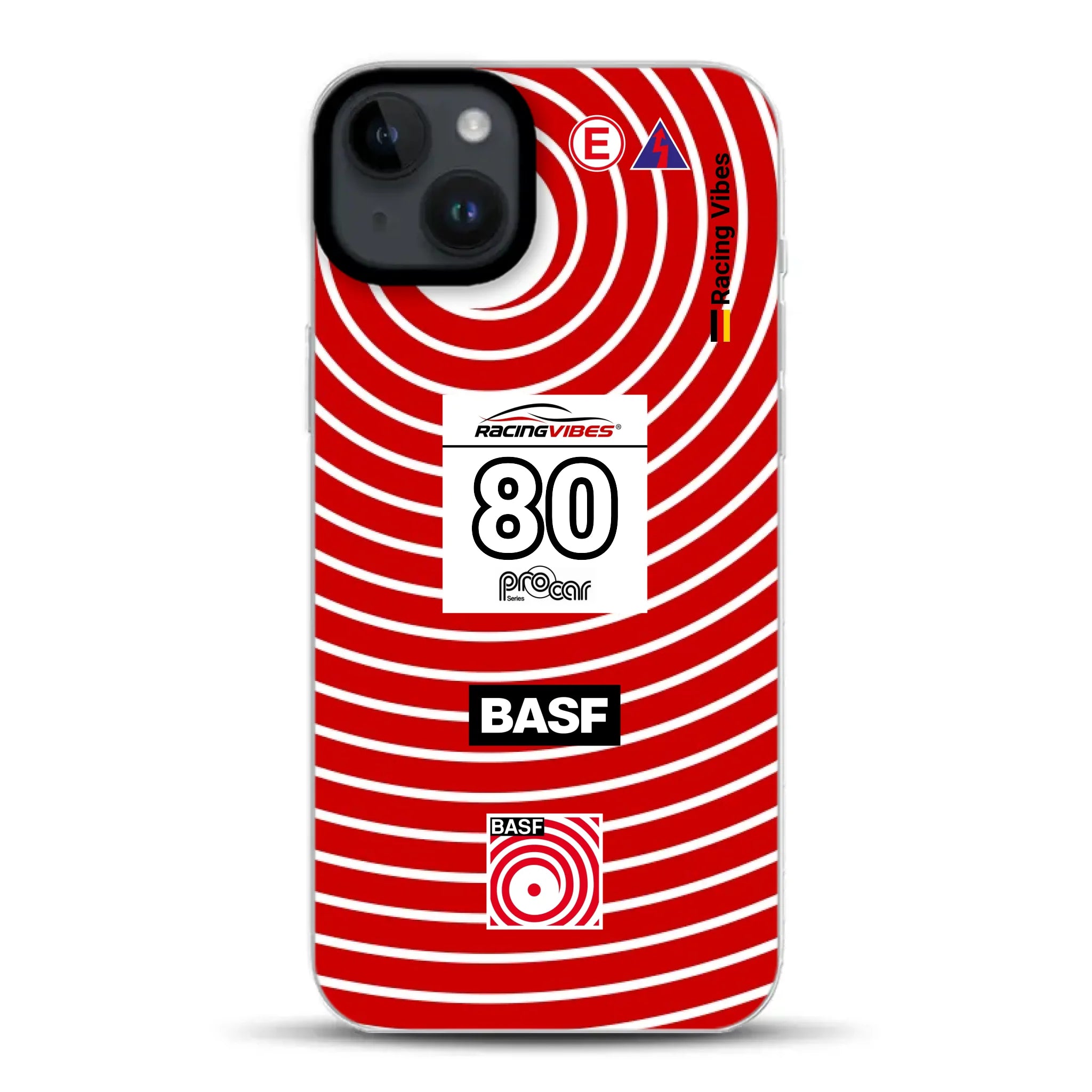 BMW M1 Procar BASF 1980 Livery - Custodia per cellulare personalizzata per iPhone