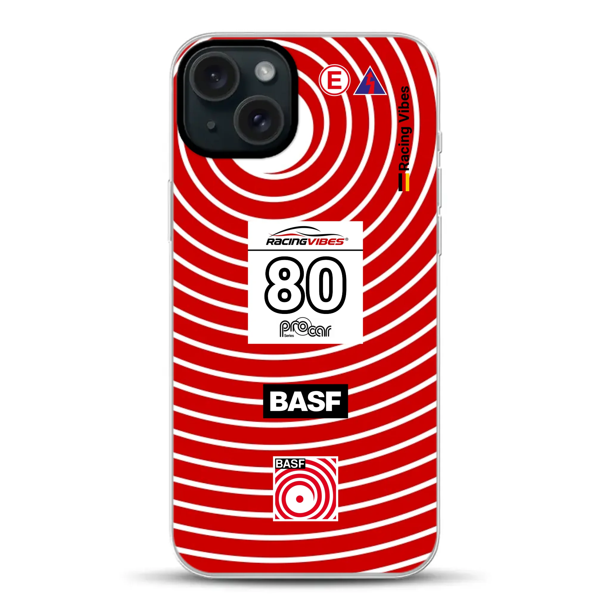 BMW M1 Procar BASF 1980 Livery - Custodia per cellulare personalizzata per iPhone