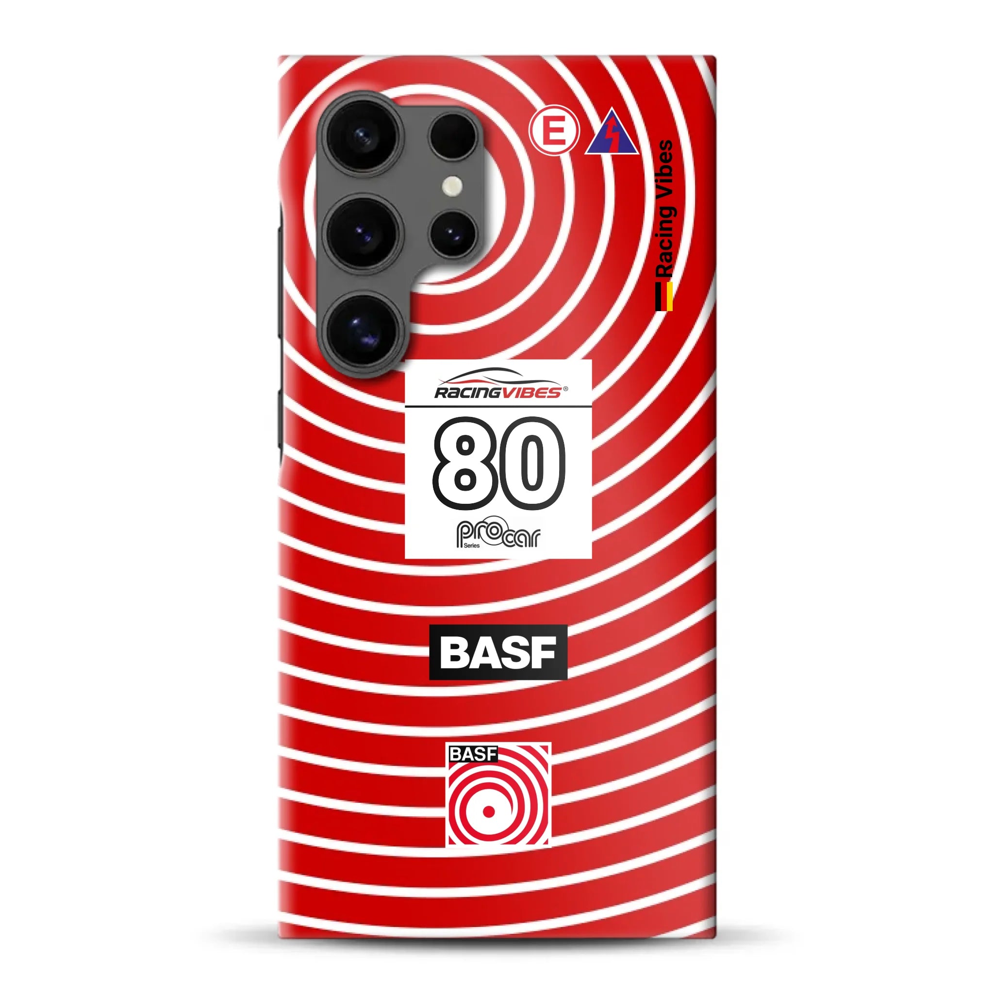 BMW M1 Procar BASF 1980 Livery - Individuelle Hardcase Hülle für Samsung