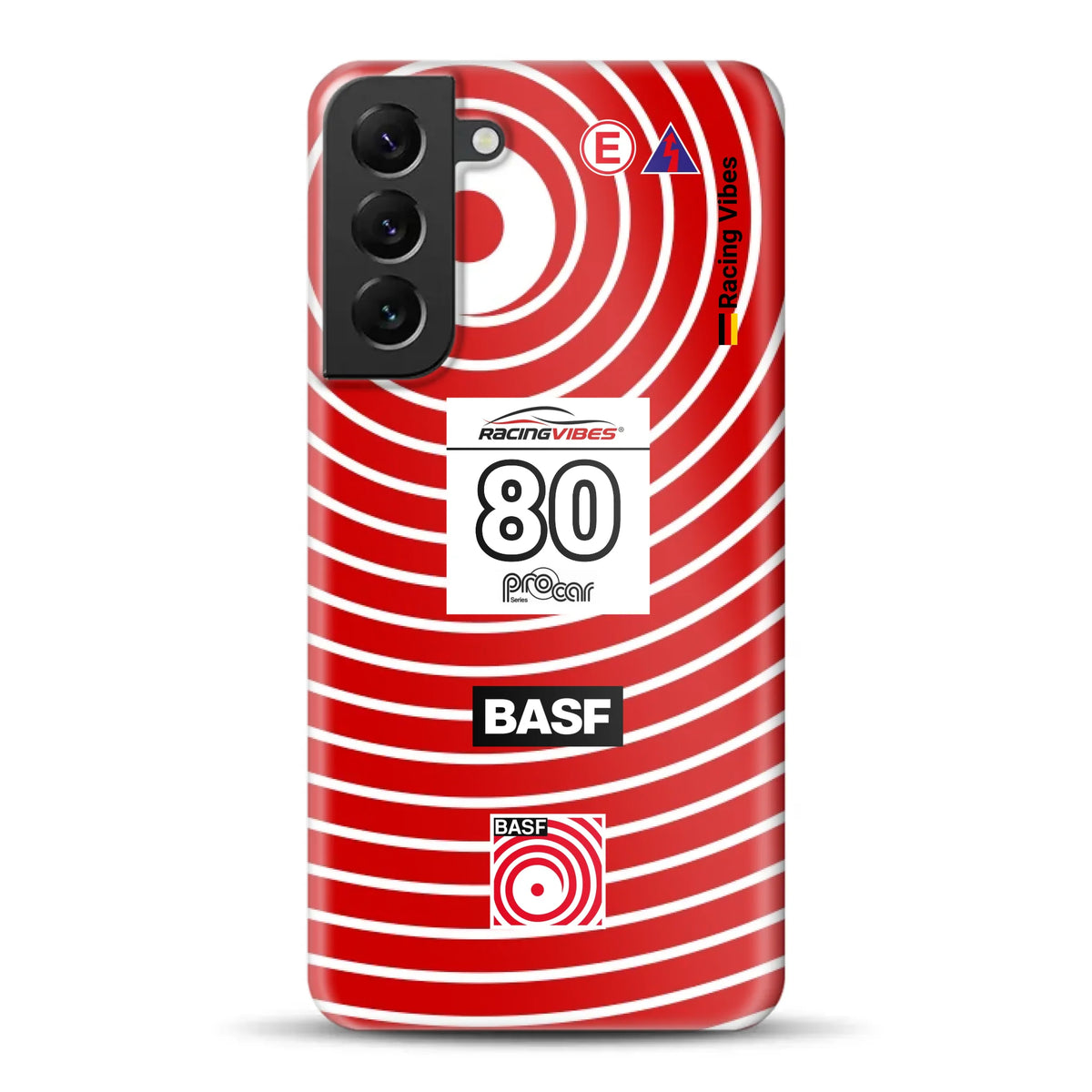 BMW M1 Procar BASF 1980 Livery - Individuelle Hardcase Hülle für Samsung