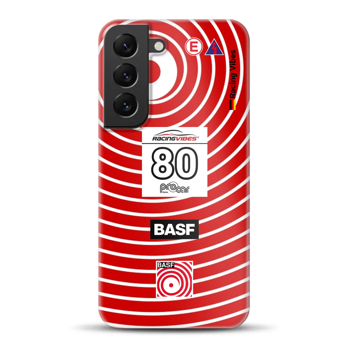 BMW M1 Procar BASF 1980 Livery - Individuelle Hardcase Hülle für Samsung
