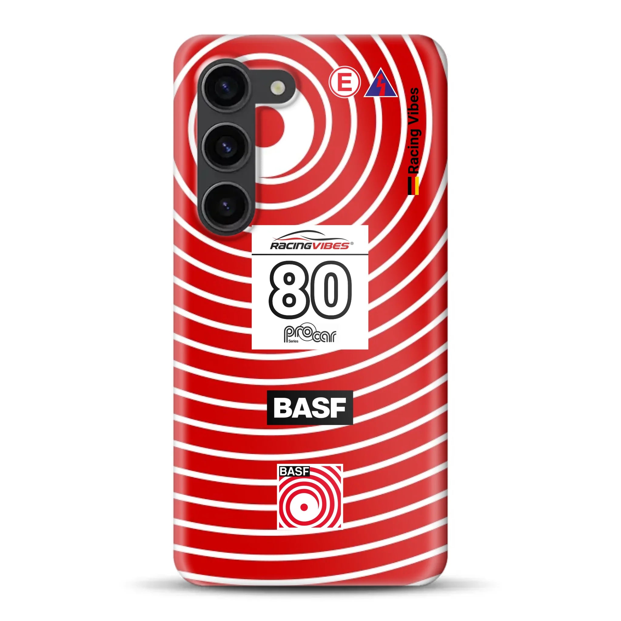 BMW M1 Procar BASF 1980 Livery - Individuelle Hardcase Hülle für Samsung