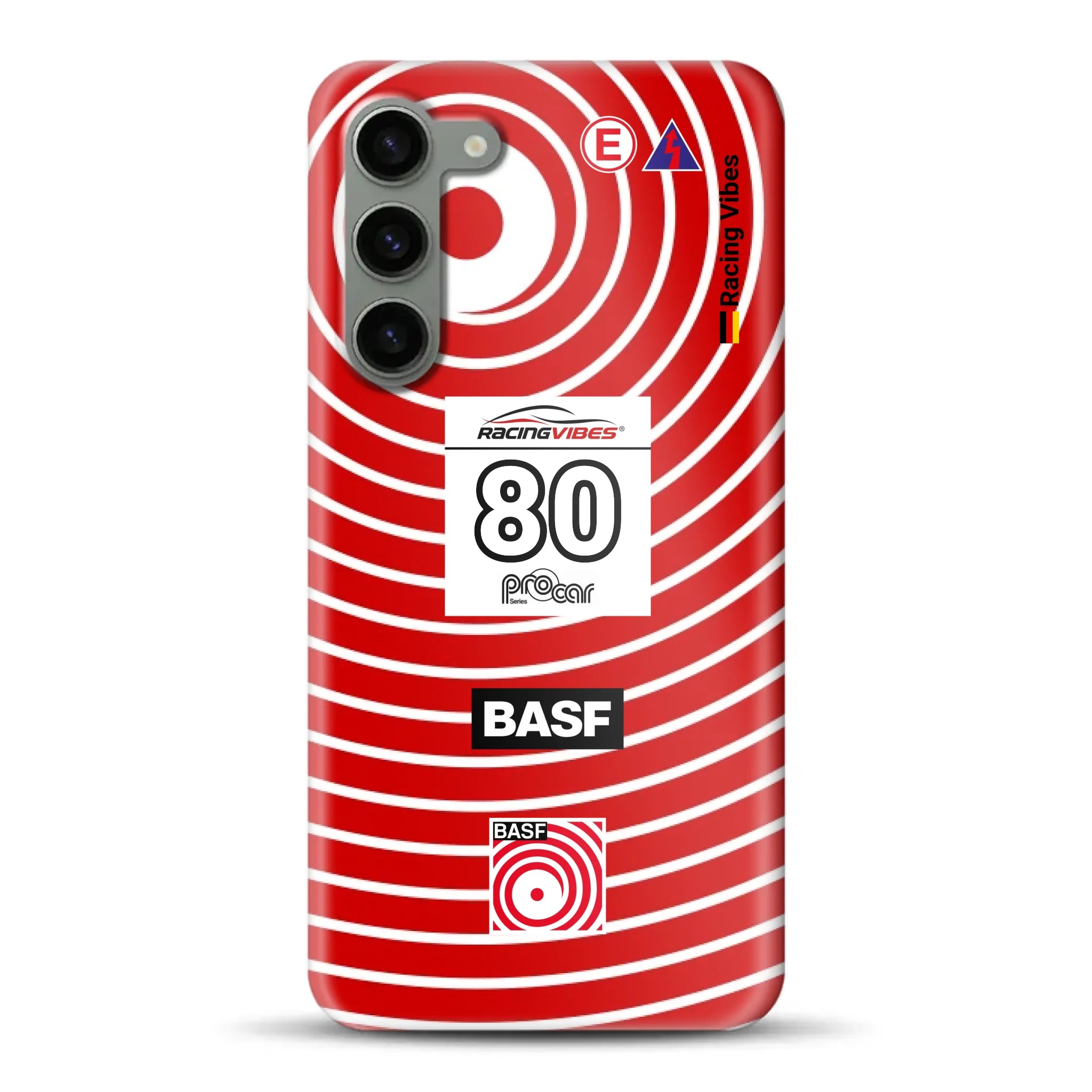 BMW M1 Procar BASF 1980 Livery - Individuelle Hardcase Hülle für Samsung