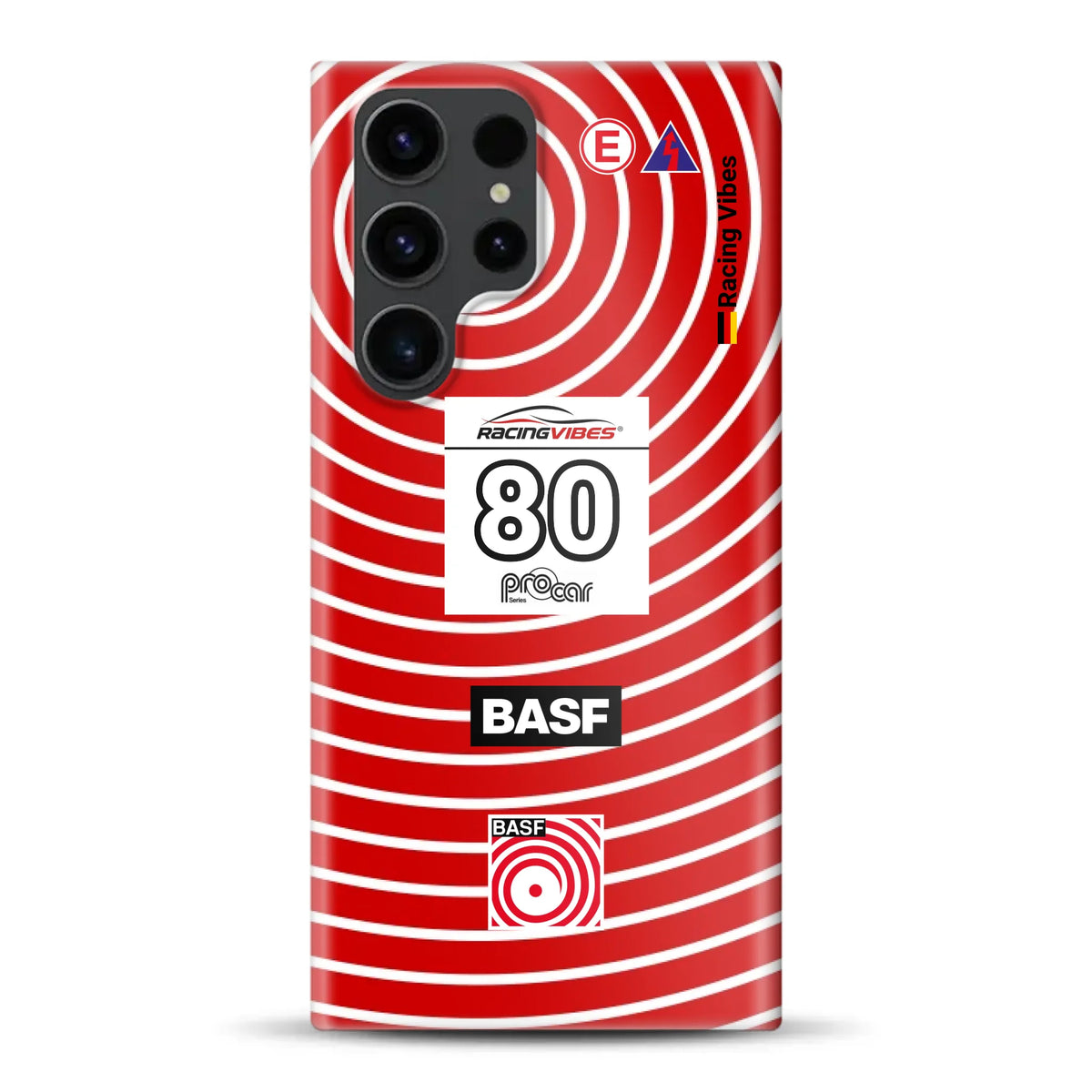 BMW M1 Procar BASF 1980 Livery - Individuelle Hardcase Hülle für Samsung