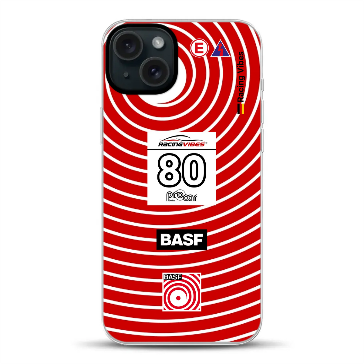 BMW M1 Procar BASF 1980 Livery - Cover ibrida personalizzata con MagSafe