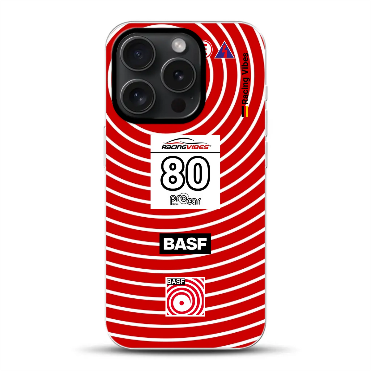 BMW M1 Procar BASF 1980 Livery - Cover ibrida personalizzata con MagSafe