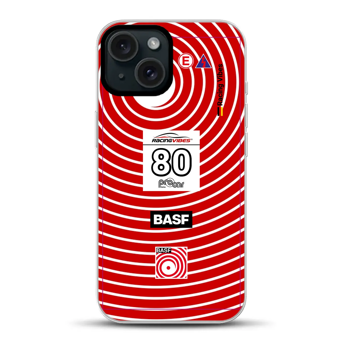 BMW M1 Procar BASF 1980 Livery - Cover ibrida personalizzata con MagSafe