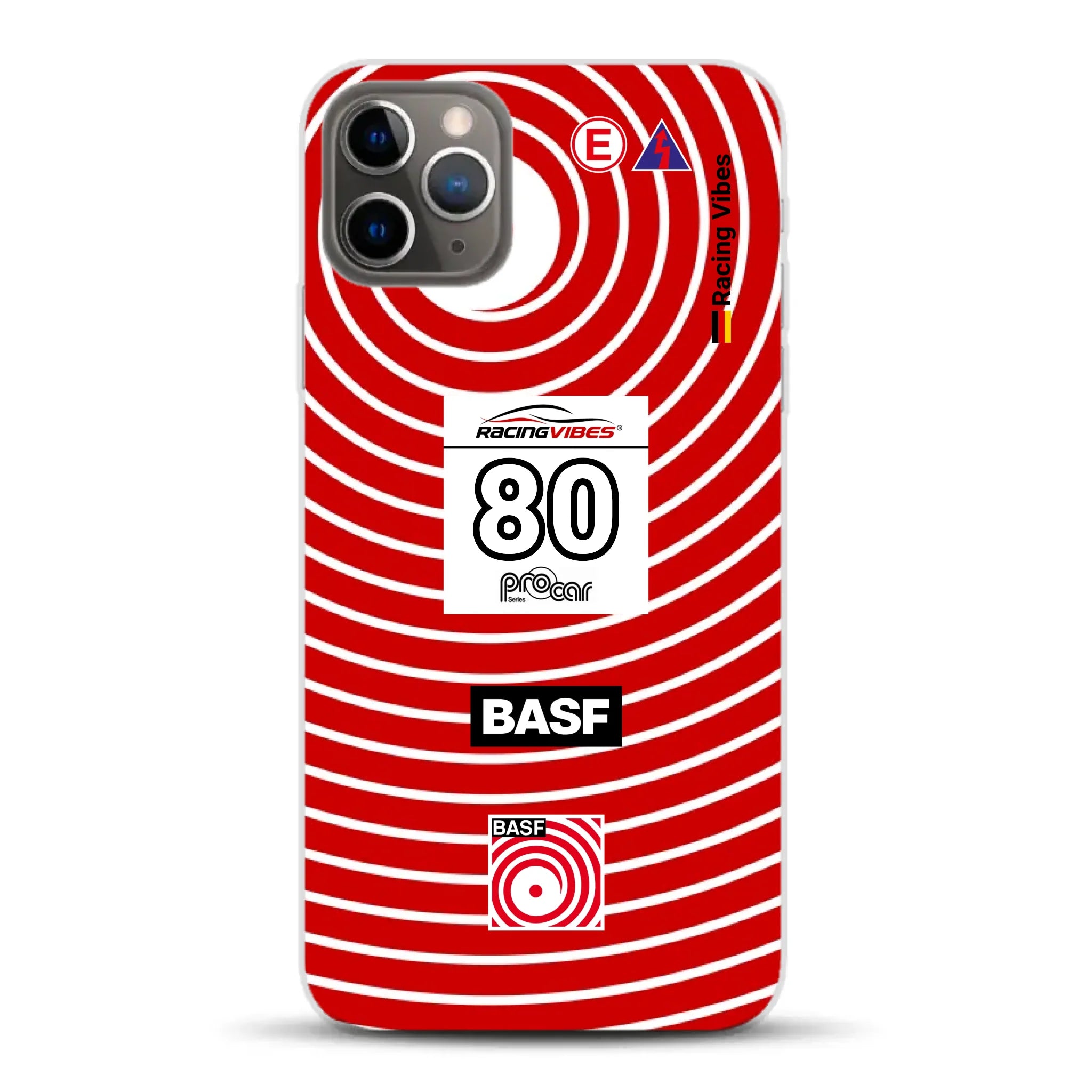 BMW M1 Procar BASF 1980 Livery - Housse de téléphone portable personnalisée pour iPhone
