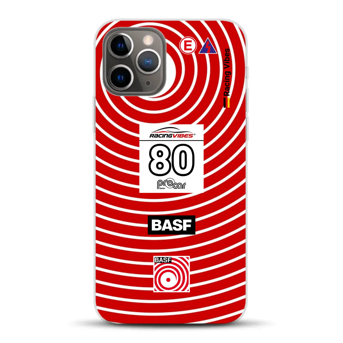 BMW M1 Procar BASF 1980 Livery - Custodia per cellulare personalizzata per iPhone