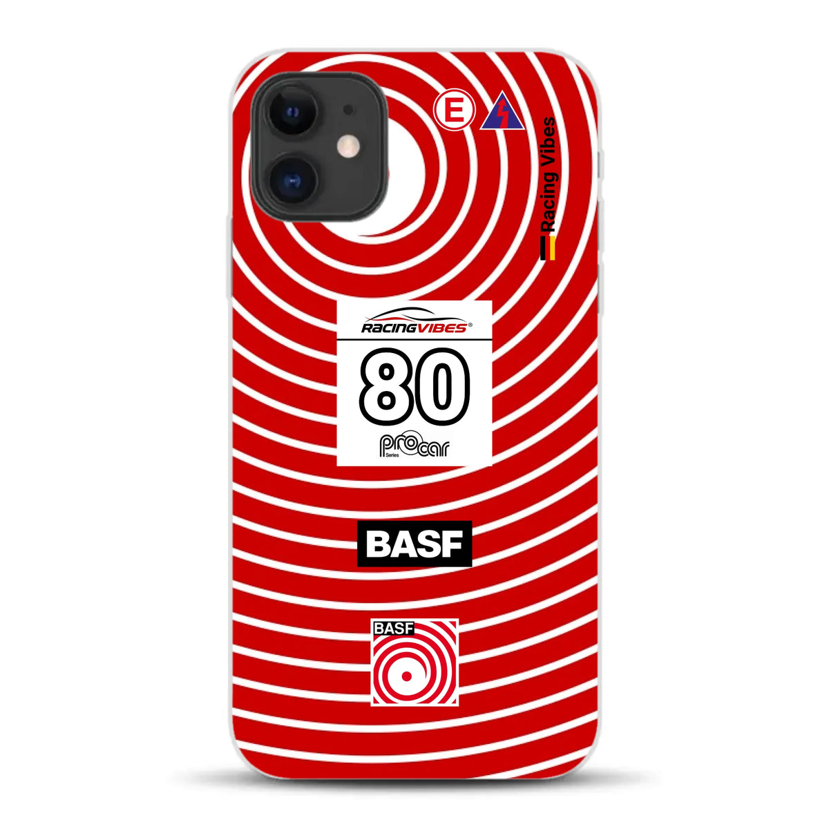 BMW M1 Procar BASF 1980 Livery - Custodia per cellulare personalizzata per iPhone
