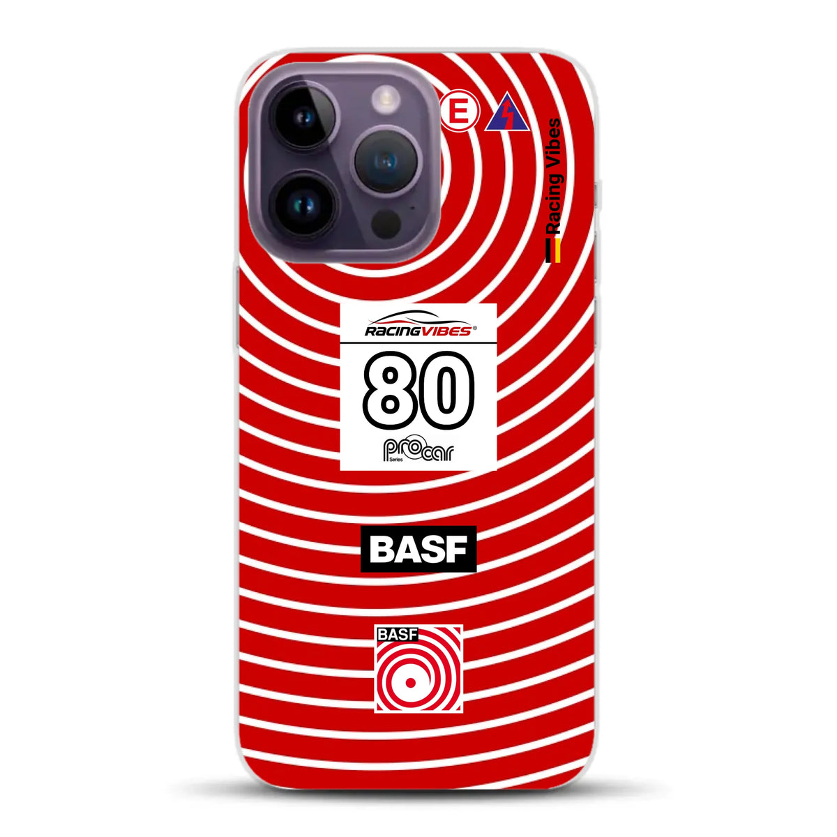 BMW M1 Procar BASF 1980 Livery - Custodia per cellulare personalizzata per iPhone