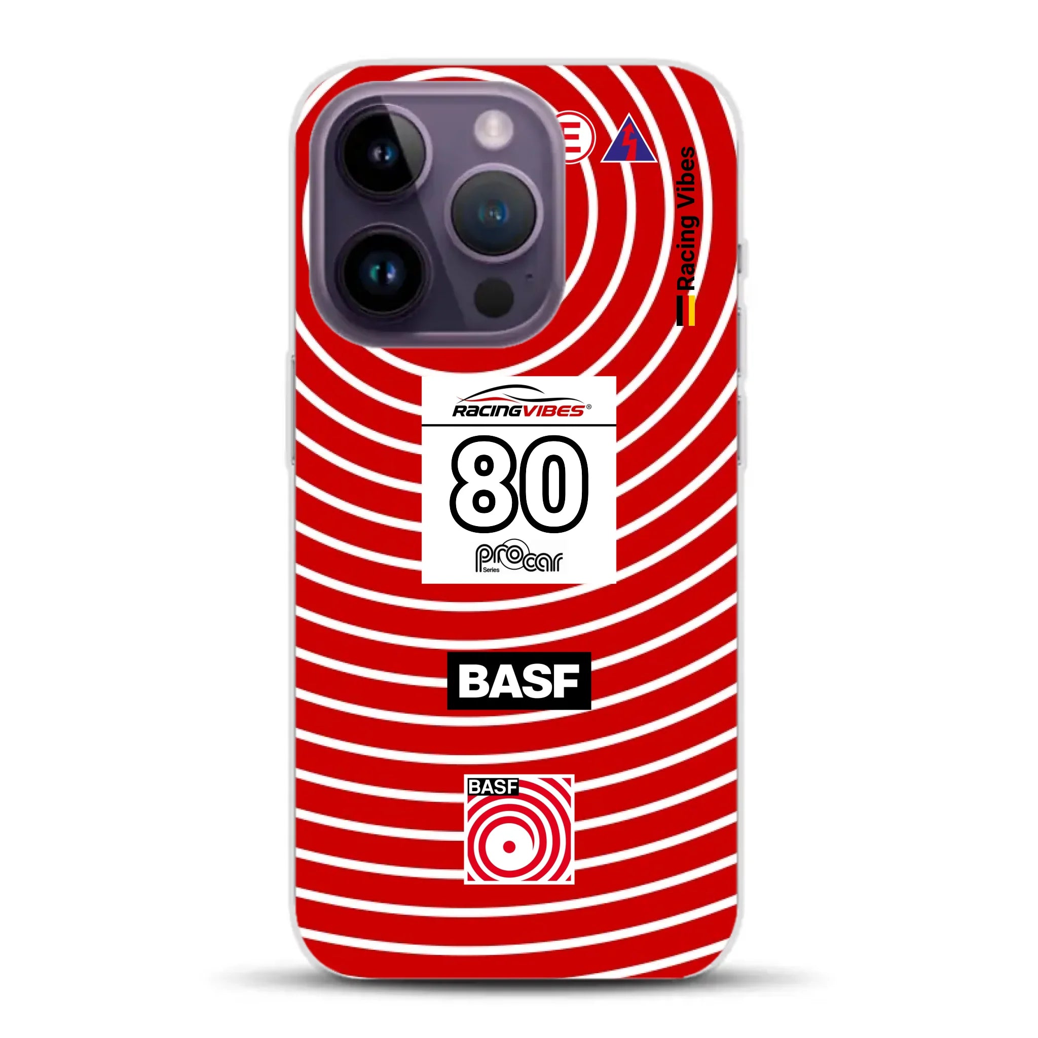 BMW M1 Procar BASF 1980 Livery - Custodia per cellulare personalizzata per iPhone