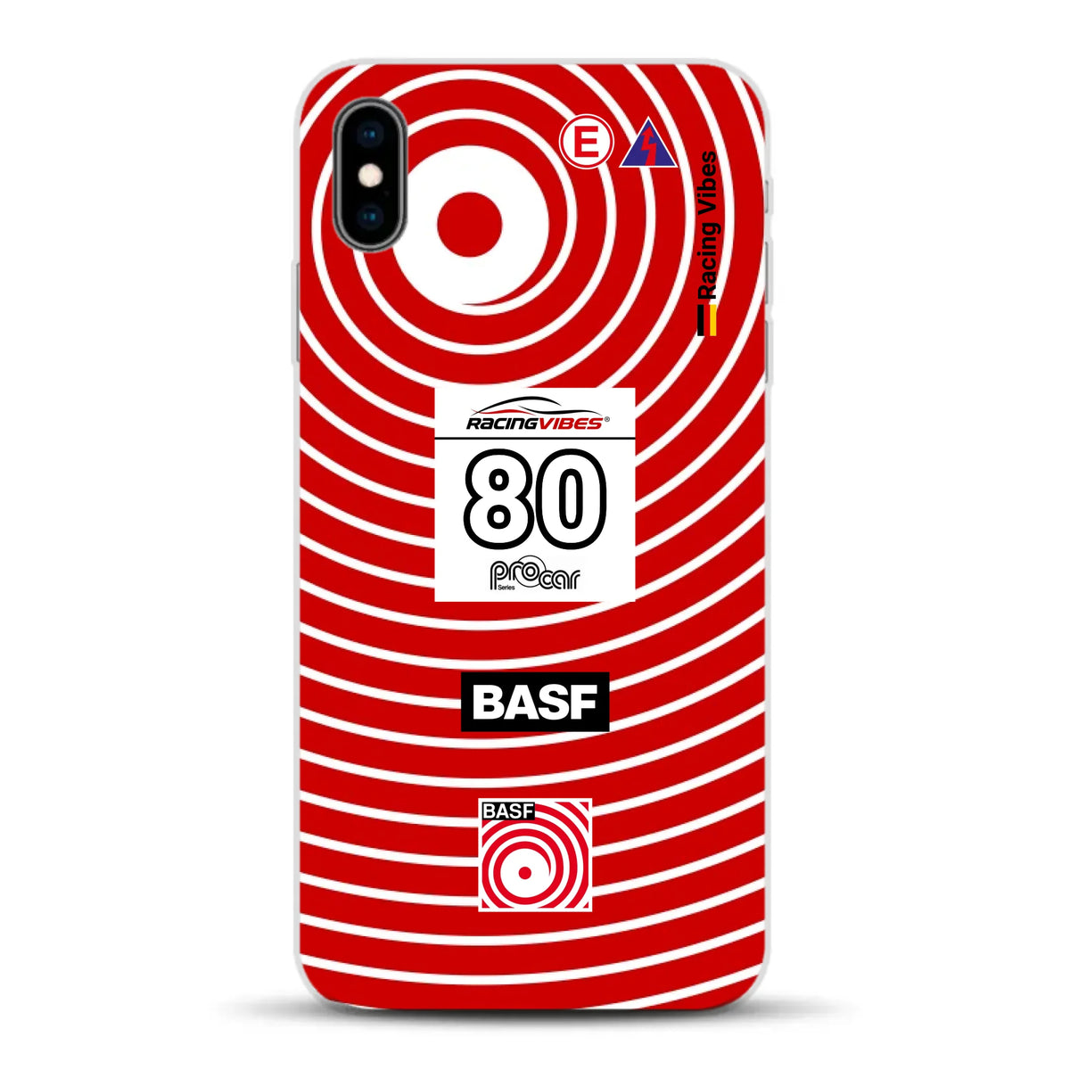 BMW M1 Procar BASF 1980 Livery - Custodia per cellulare personalizzata per iPhone