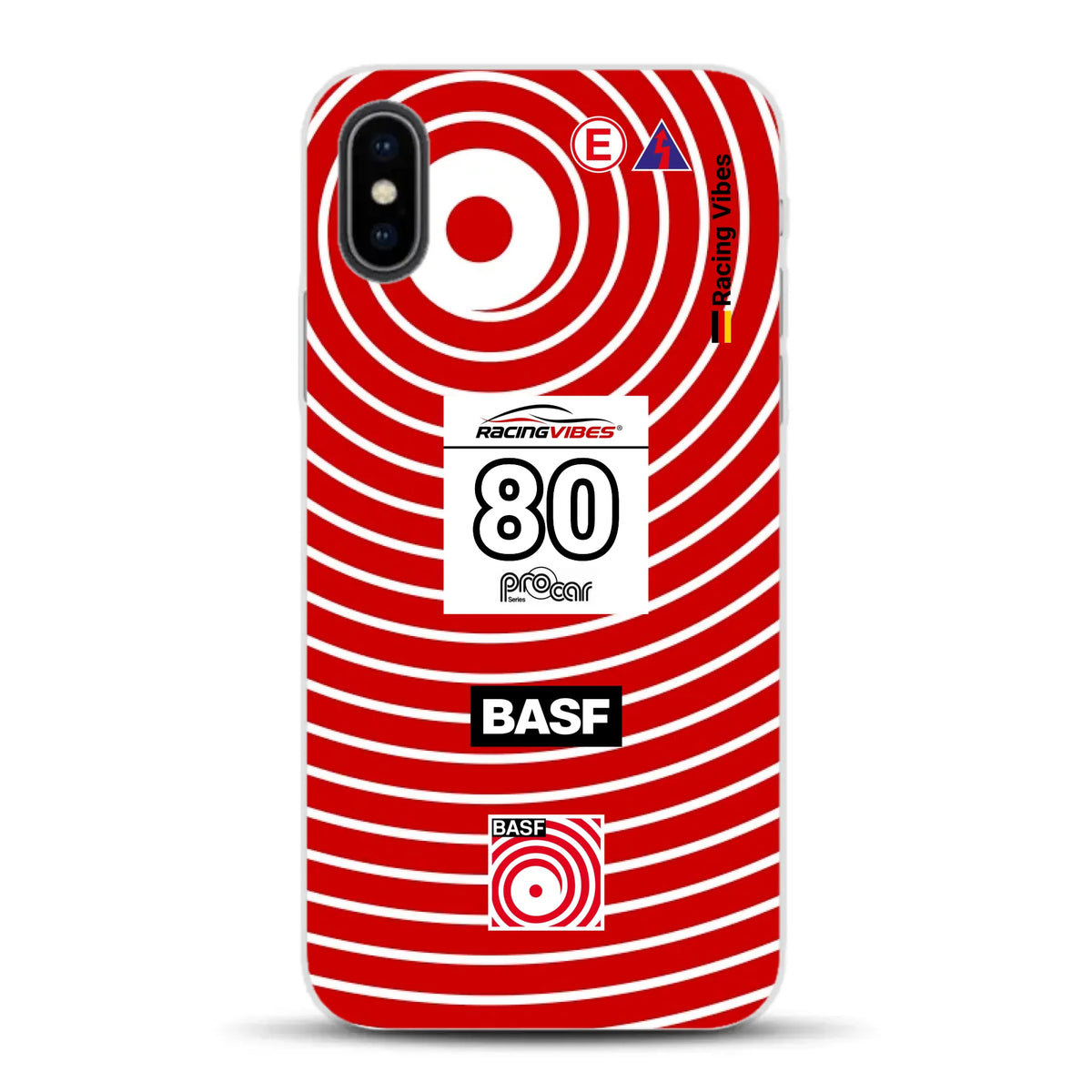 BMW M1 Procar BASF 1980 Livery - Custodia per cellulare personalizzata per iPhone