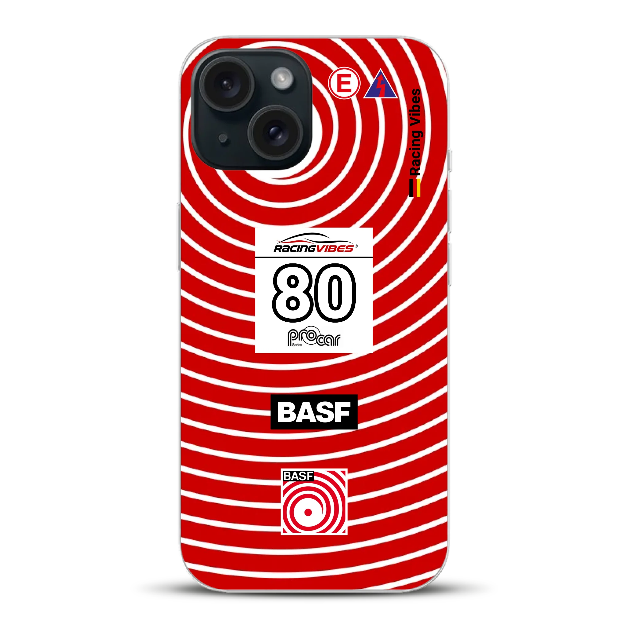 BMW M1 Procar BASF 1980 Livery - Custodia per cellulare personalizzata per iPhone