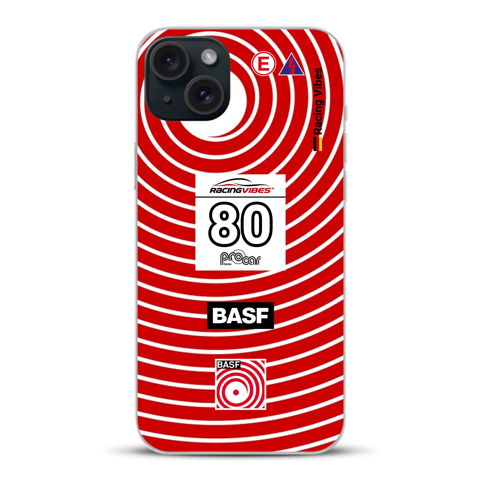 BMW M1 Procar BASF 1980 Livery - Custodia per cellulare personalizzata per iPhone