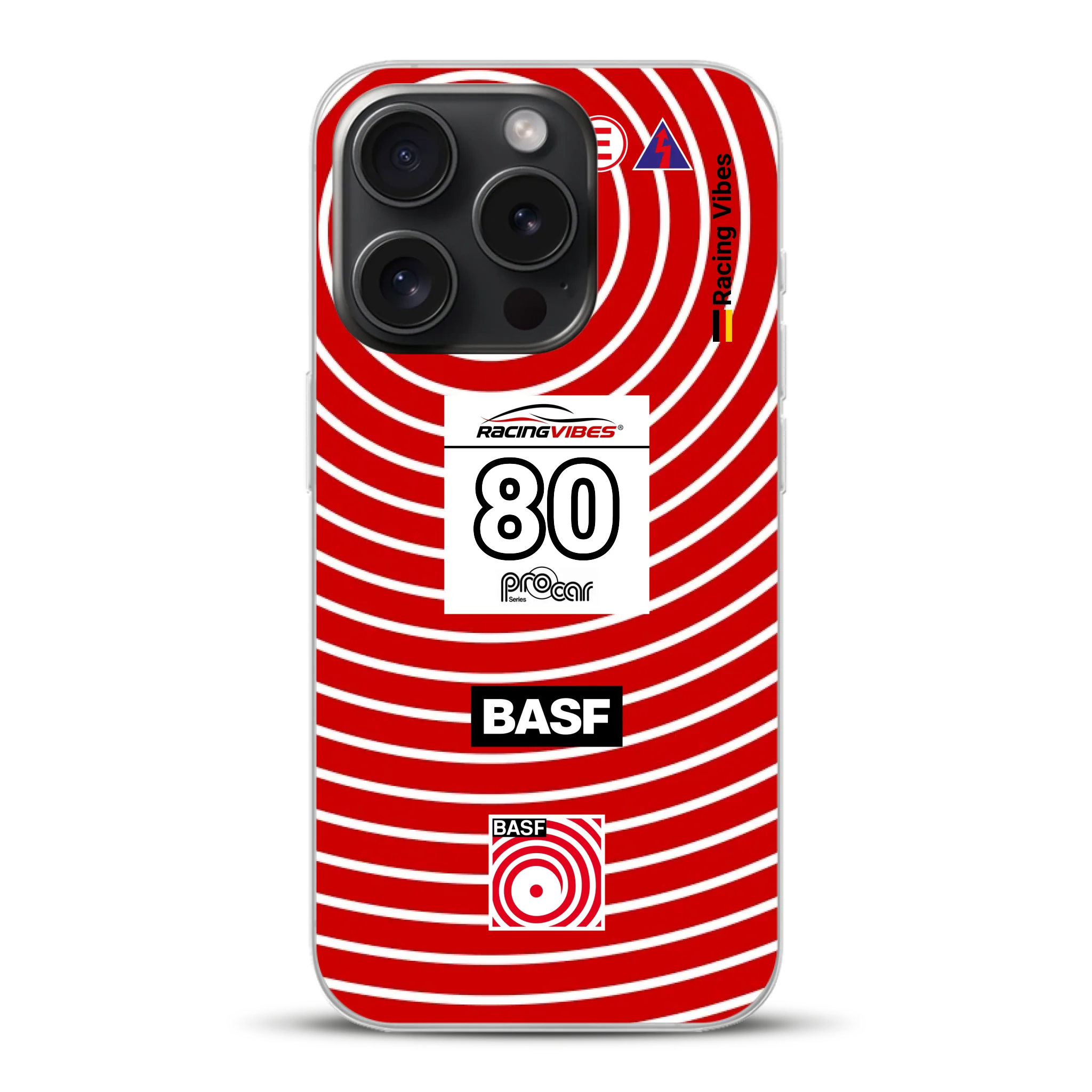 BMW M1 Procar BASF 1980 Livery - Custodia per cellulare personalizzata per iPhone