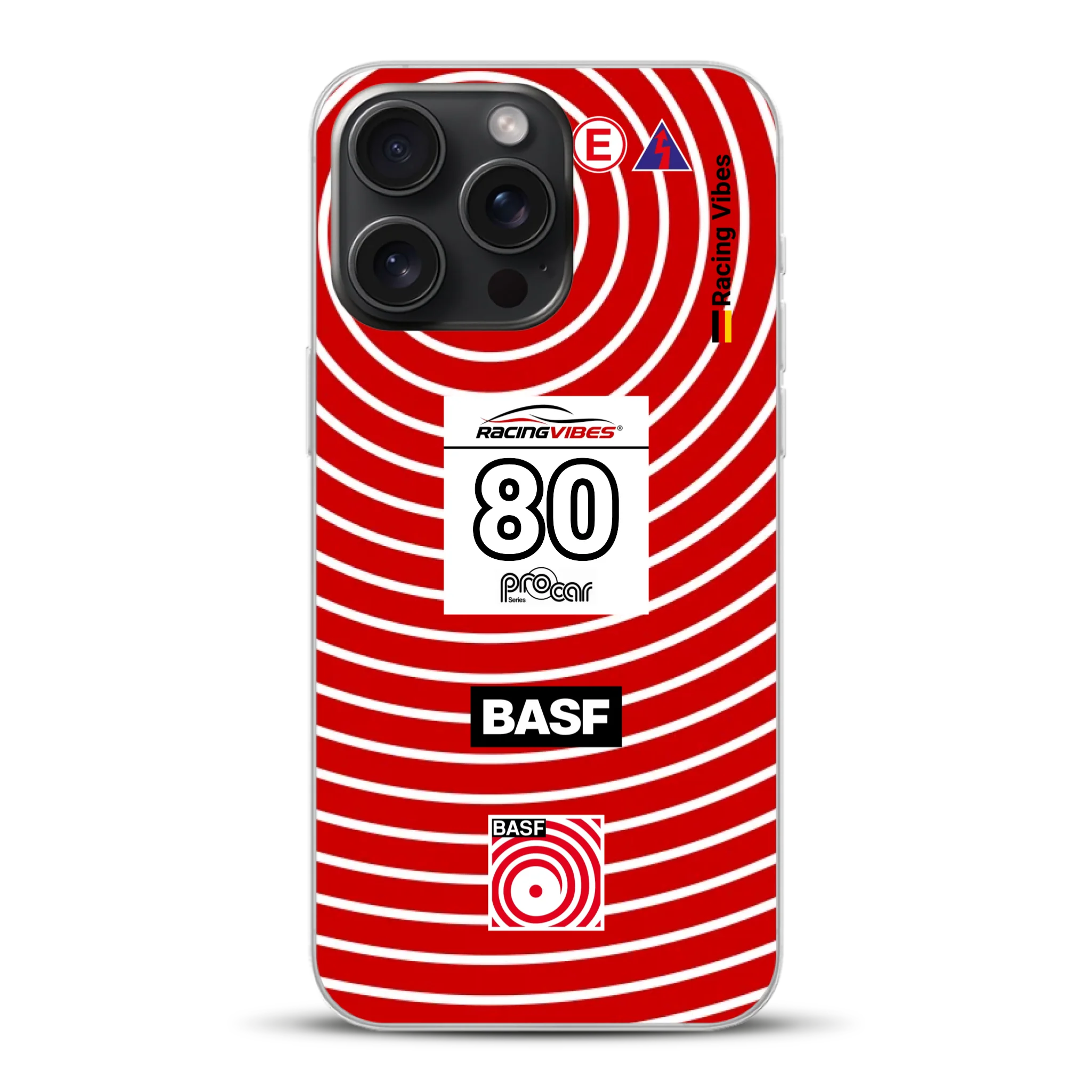 BMW M1 Procar BASF 1980 Livery - Custodia per cellulare personalizzata per iPhone
