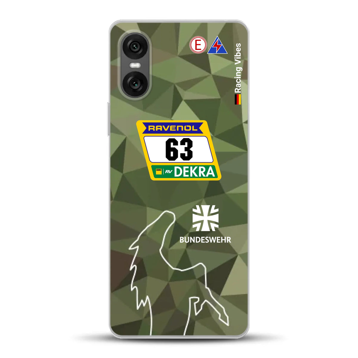 HRT Mustang GT3 24h Nürburgring 2026 Livery - Housse de téléphone portable personnalisée