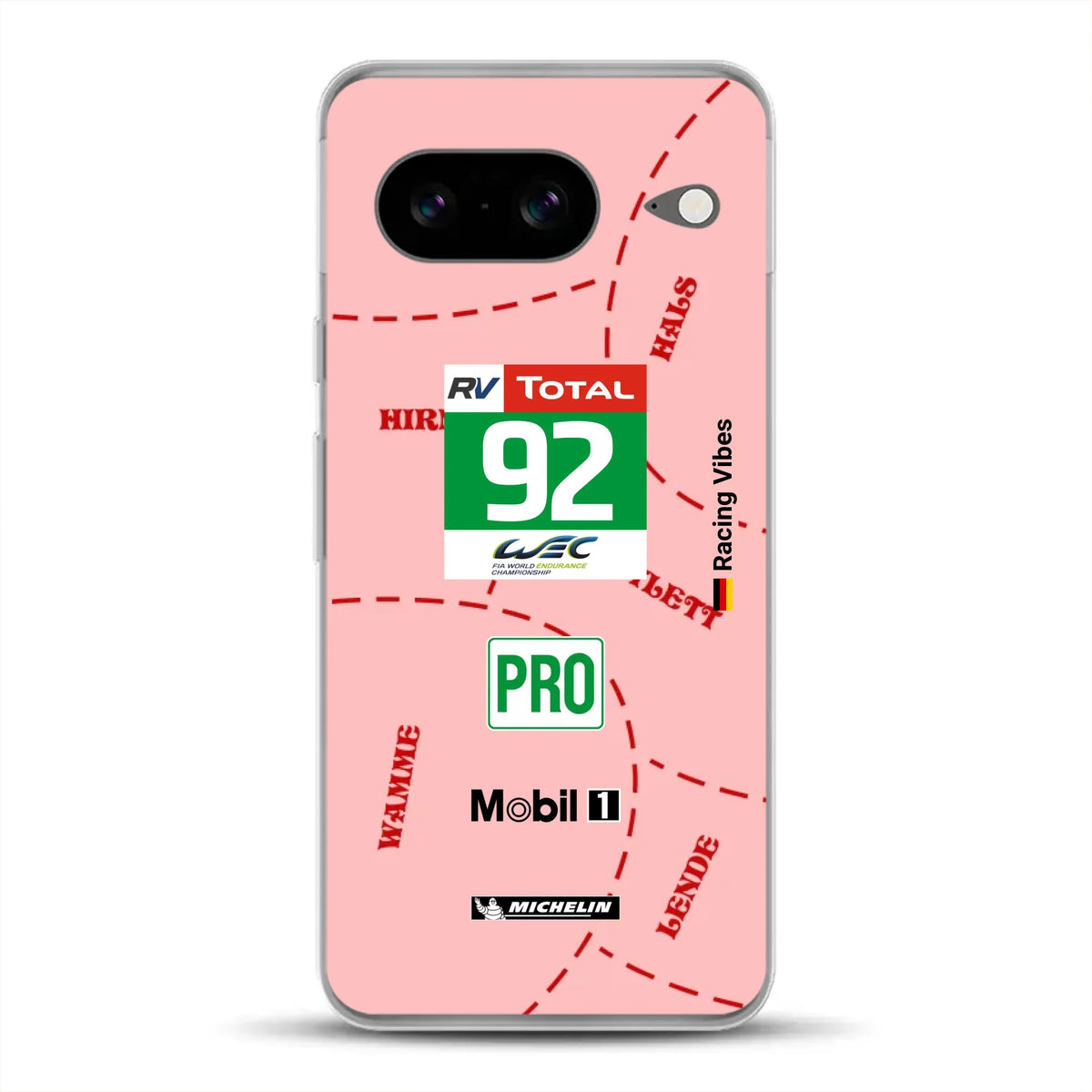 Pink Pig Porsche RSR Livery - Individuelle Handyhülle für Google