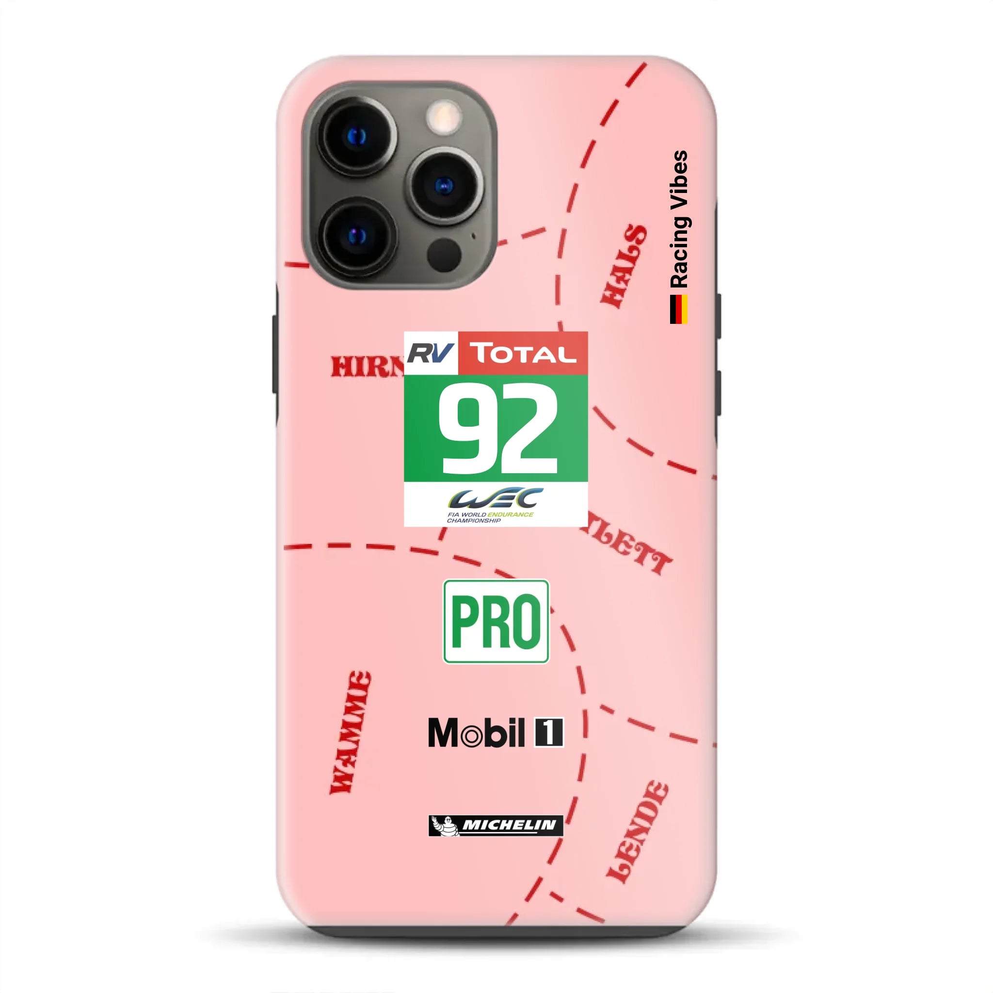 Pink Pig Porsche RSR Livery – Custom Premium Case for iPhone